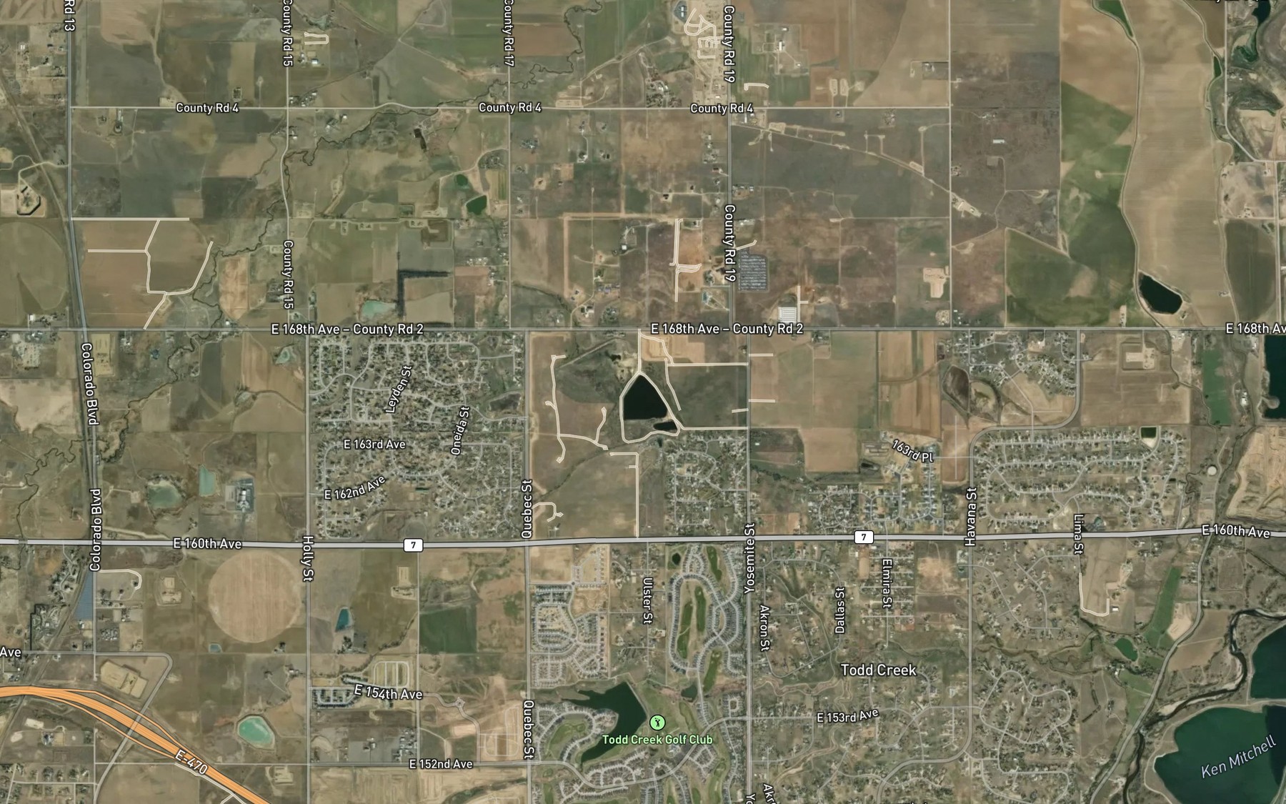 Satellite map of the Signal Reservoir Number 2