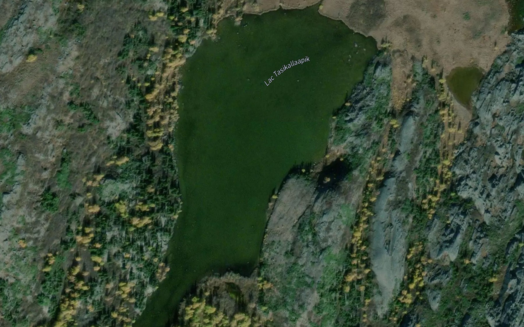 Satellite map of the Lac Tasikallaapik