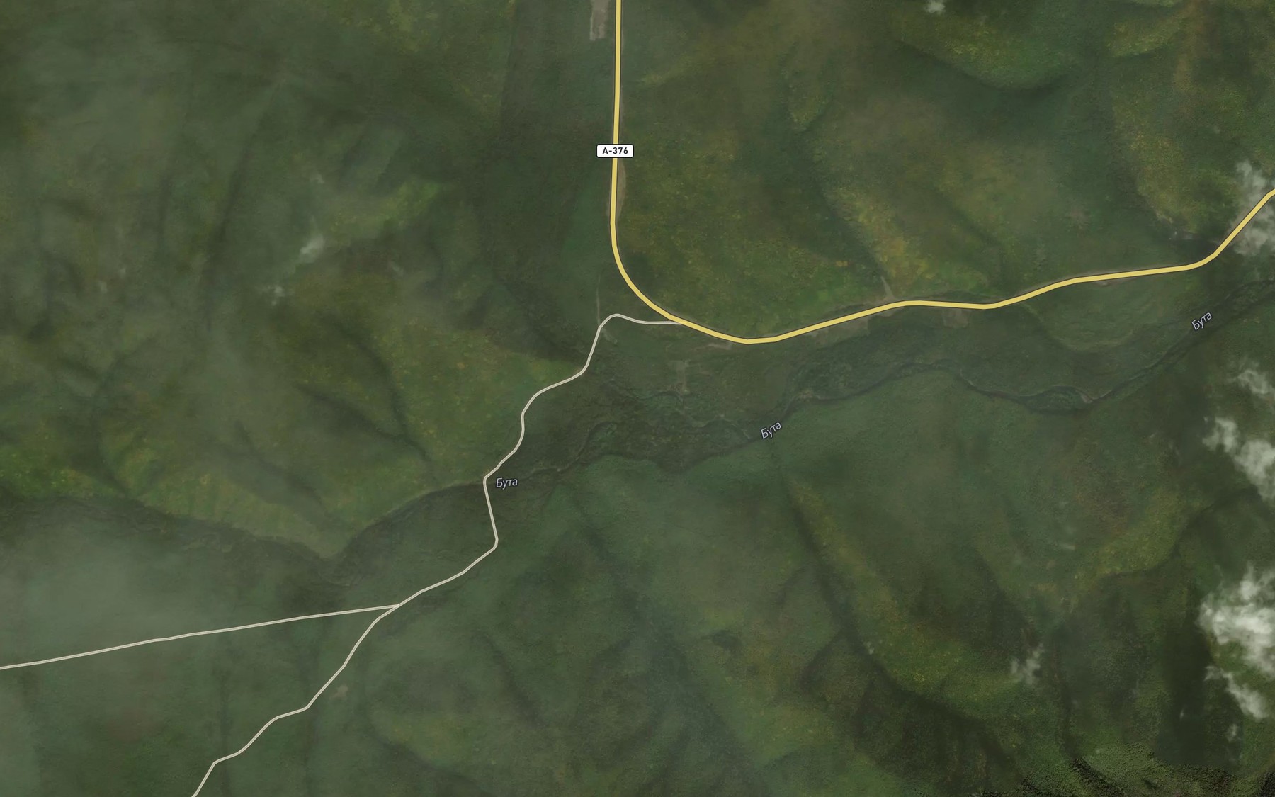 Satellite map of the Mopau