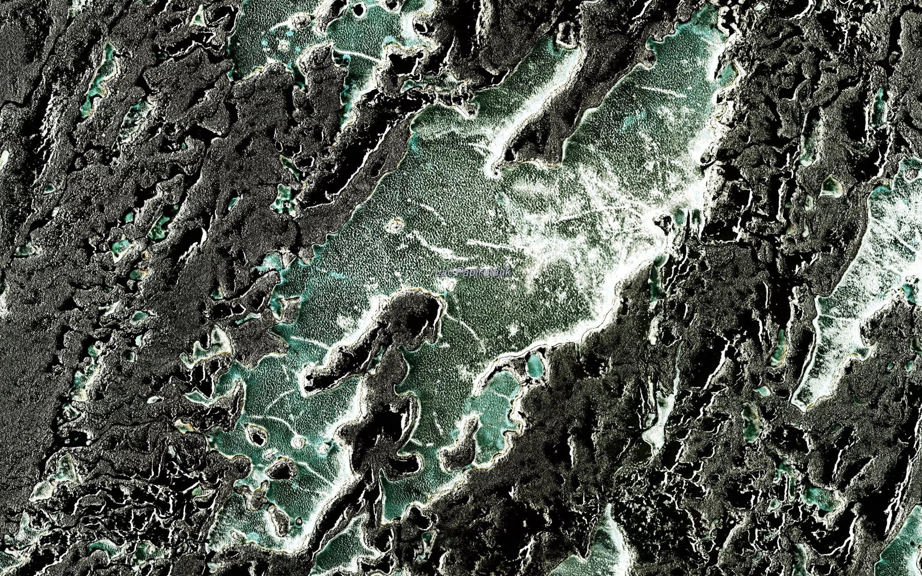 Satellite map of the Lac Papirutalik