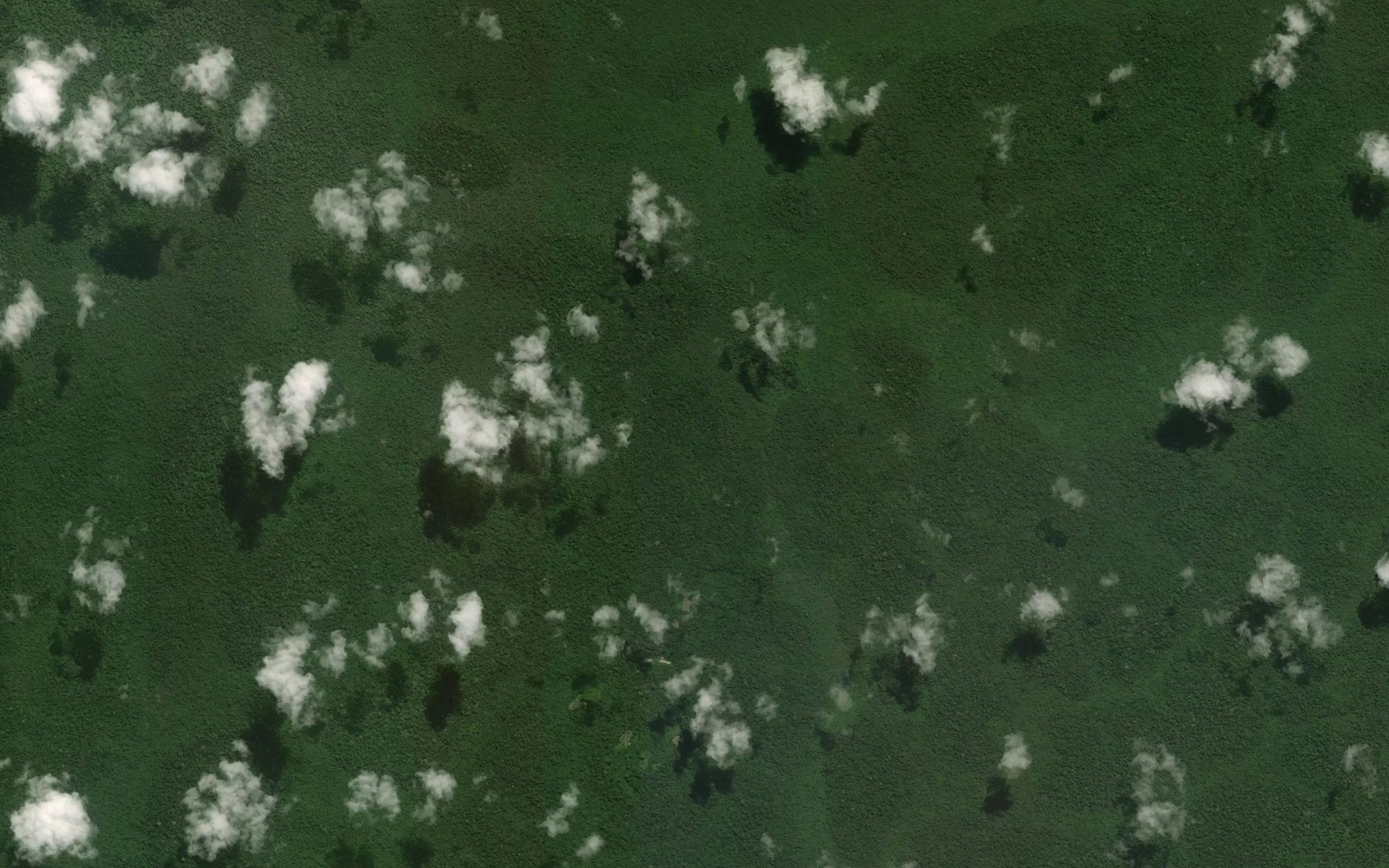 Satellite map of the Hogoue