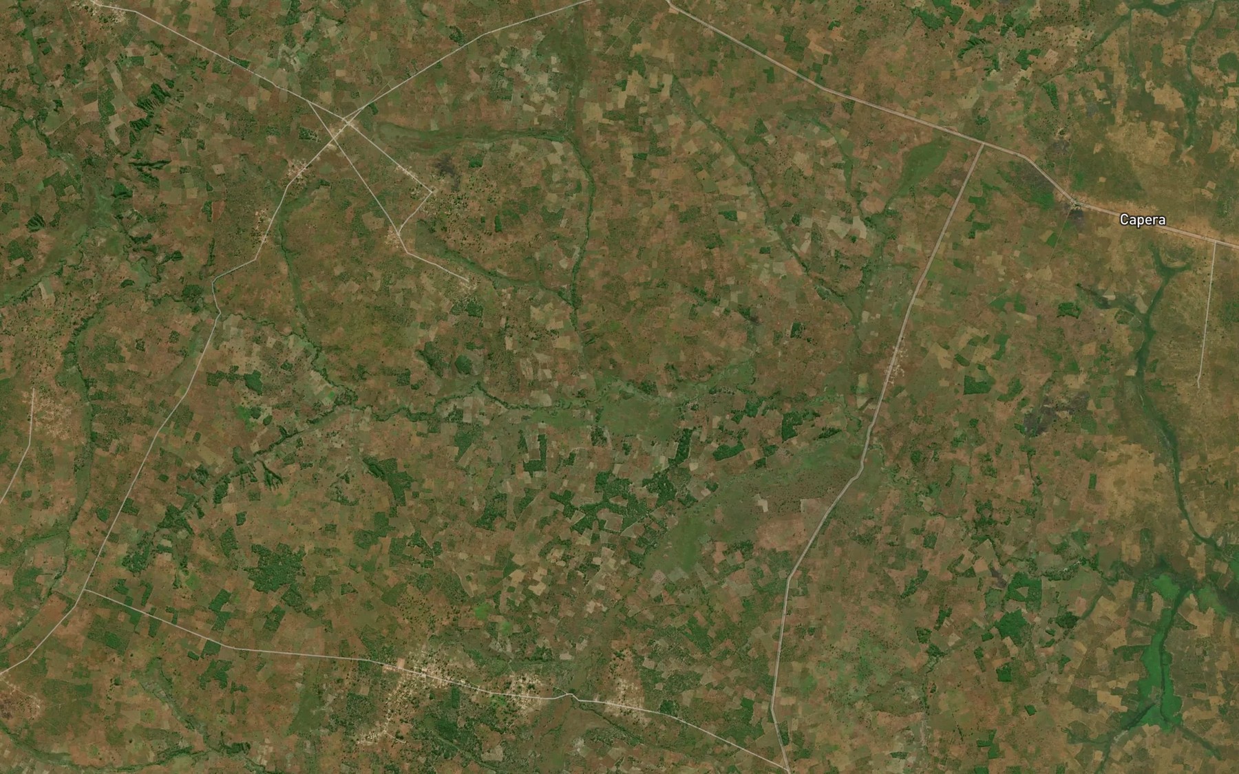 Satellite map of the Evambi
