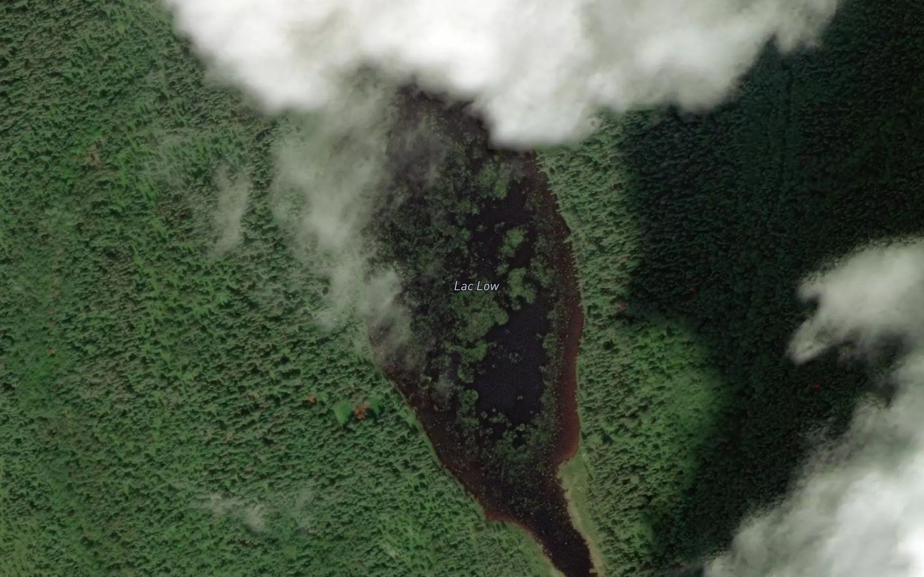 Satellite map of the Lac Low