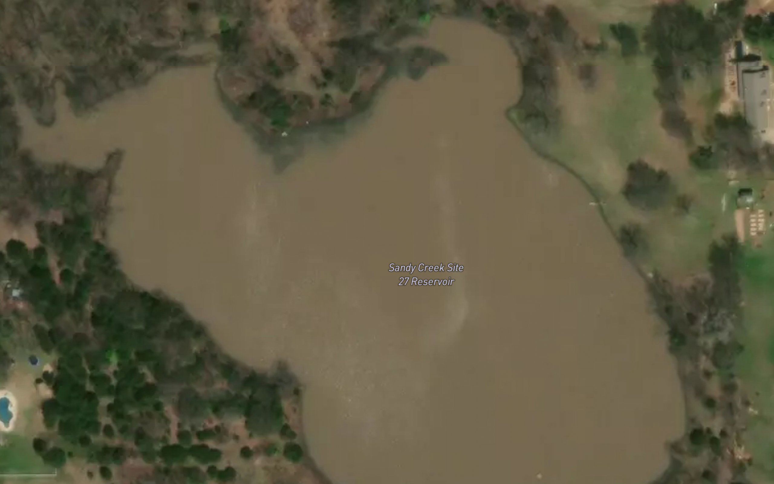 Sandy Creek Site 27 Reservoir
