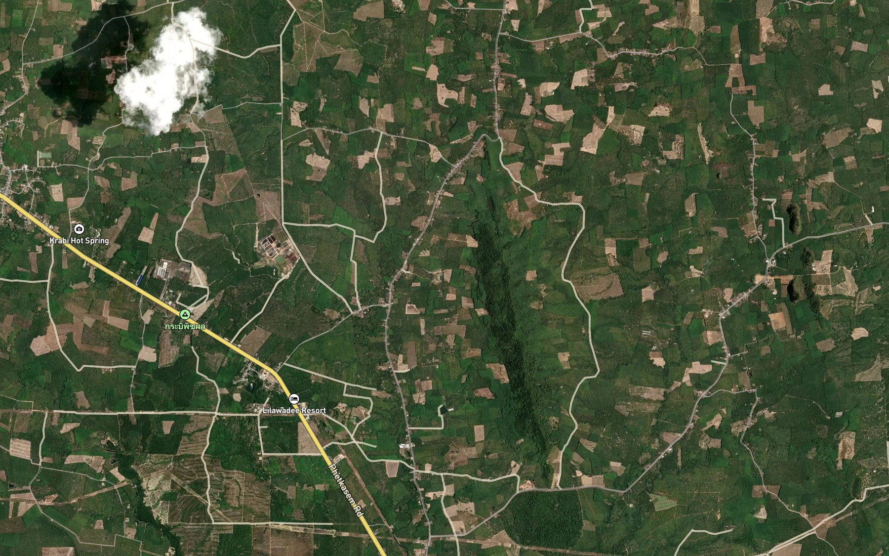 Satellite map of the Nam Ban Phe La Nuea