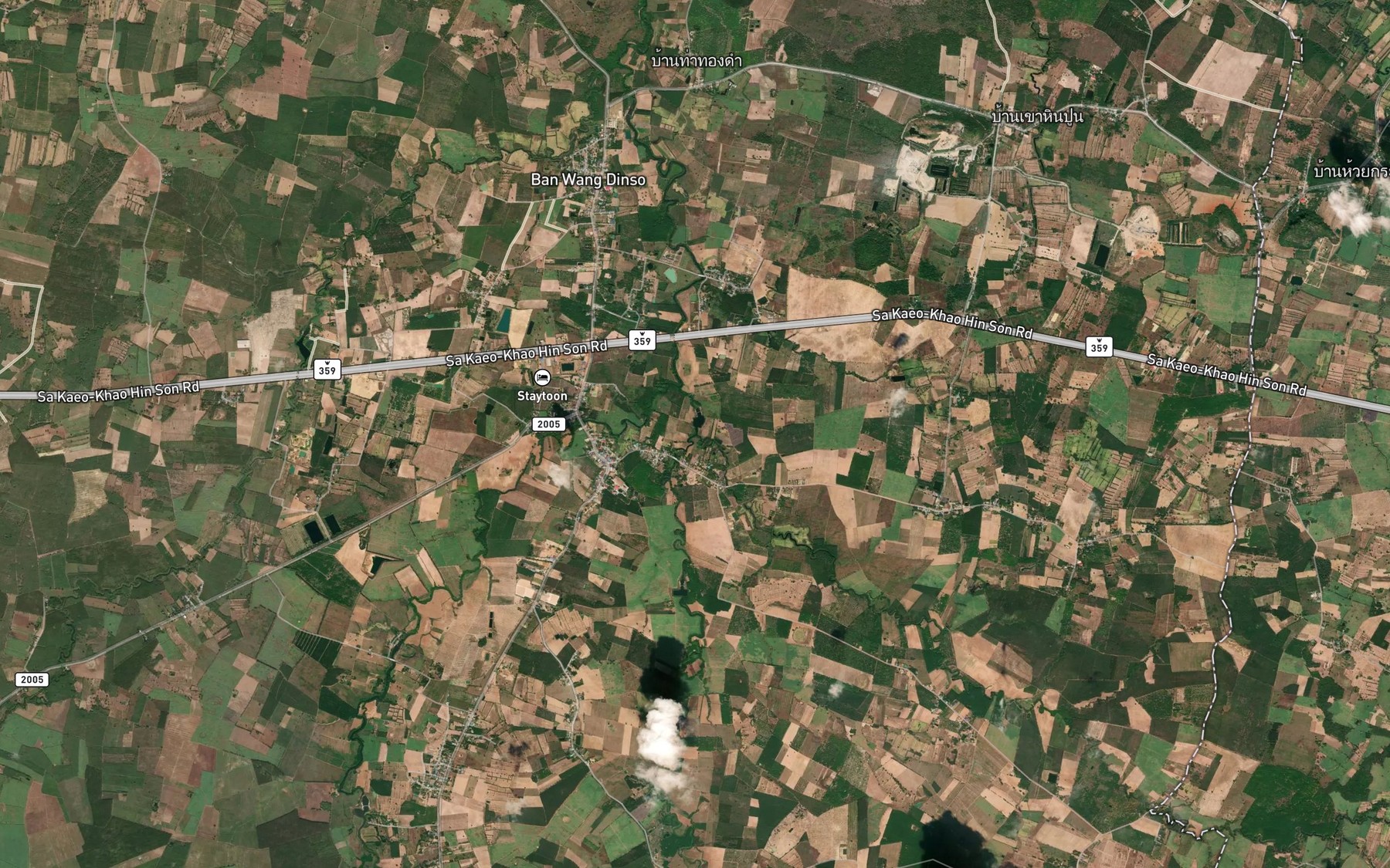 Satellite map of the Khlong Han Daeng