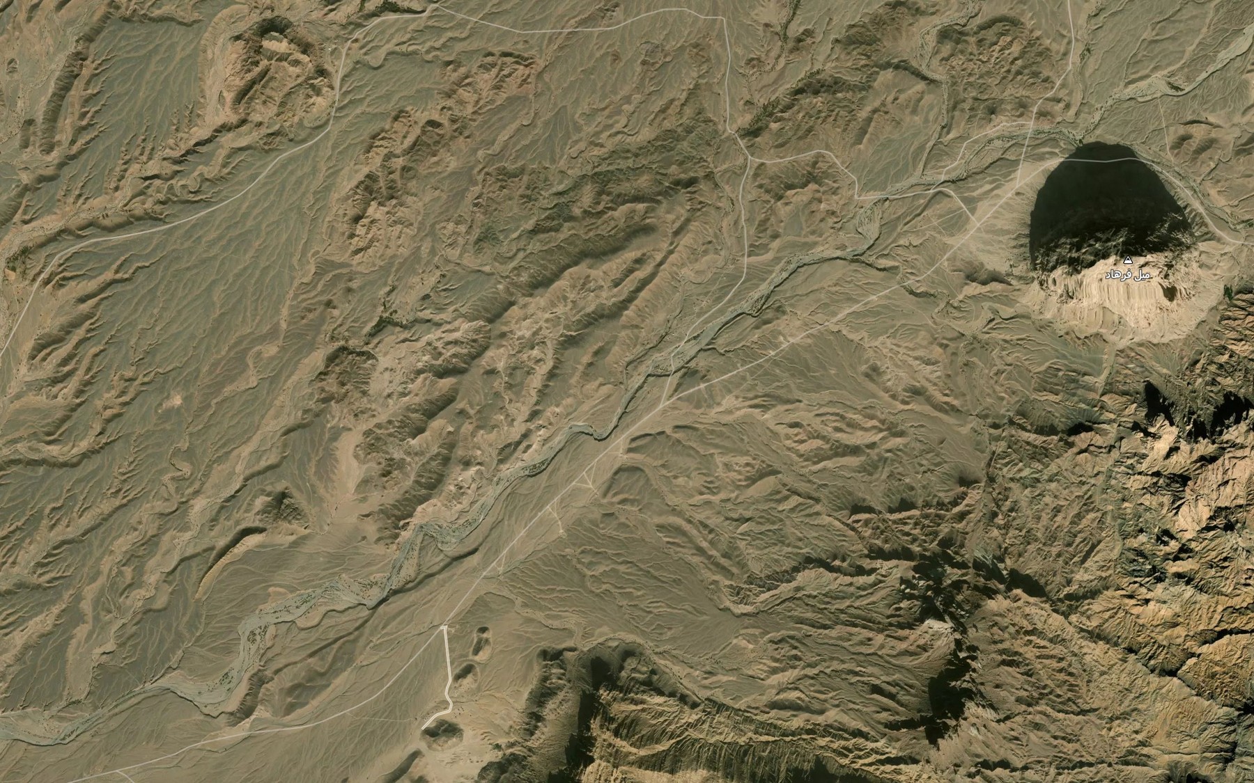 Satellite map of the Rudkhaneh-ye Gol Kandi