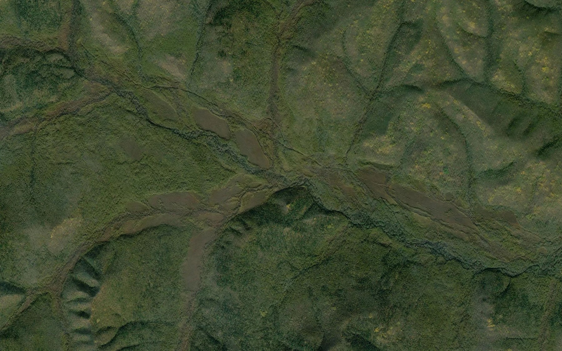 Satellite map of the Delunga-Makit