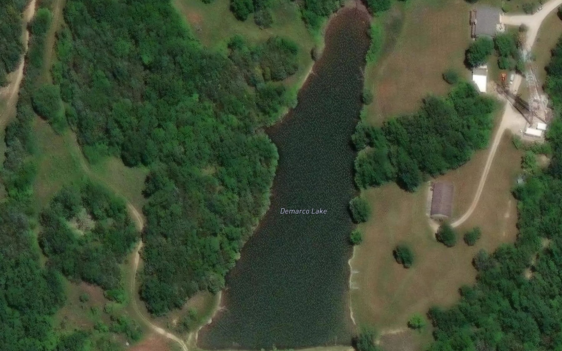 Satellite map of the Demarco Lake