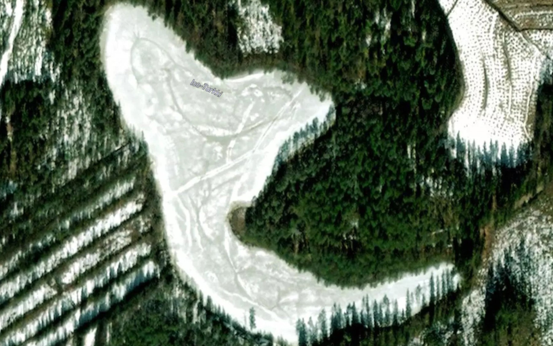 Satellite map of the Iso-Turkki