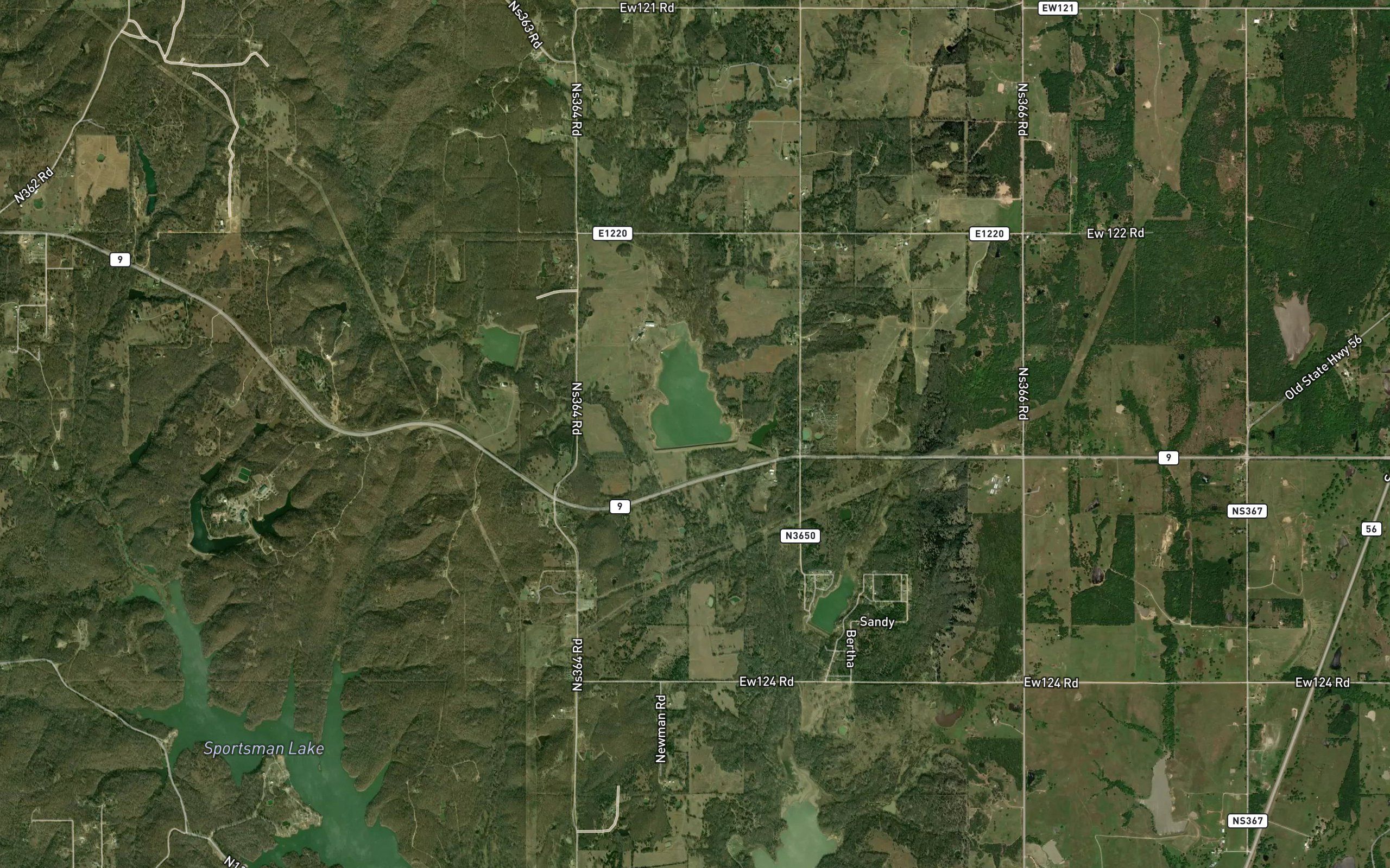 Big Wewoka Creek Site 24 Reservoir