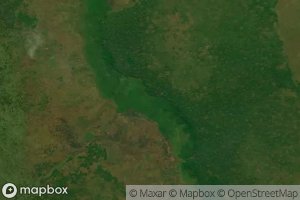 Satellite map of the Camatangue