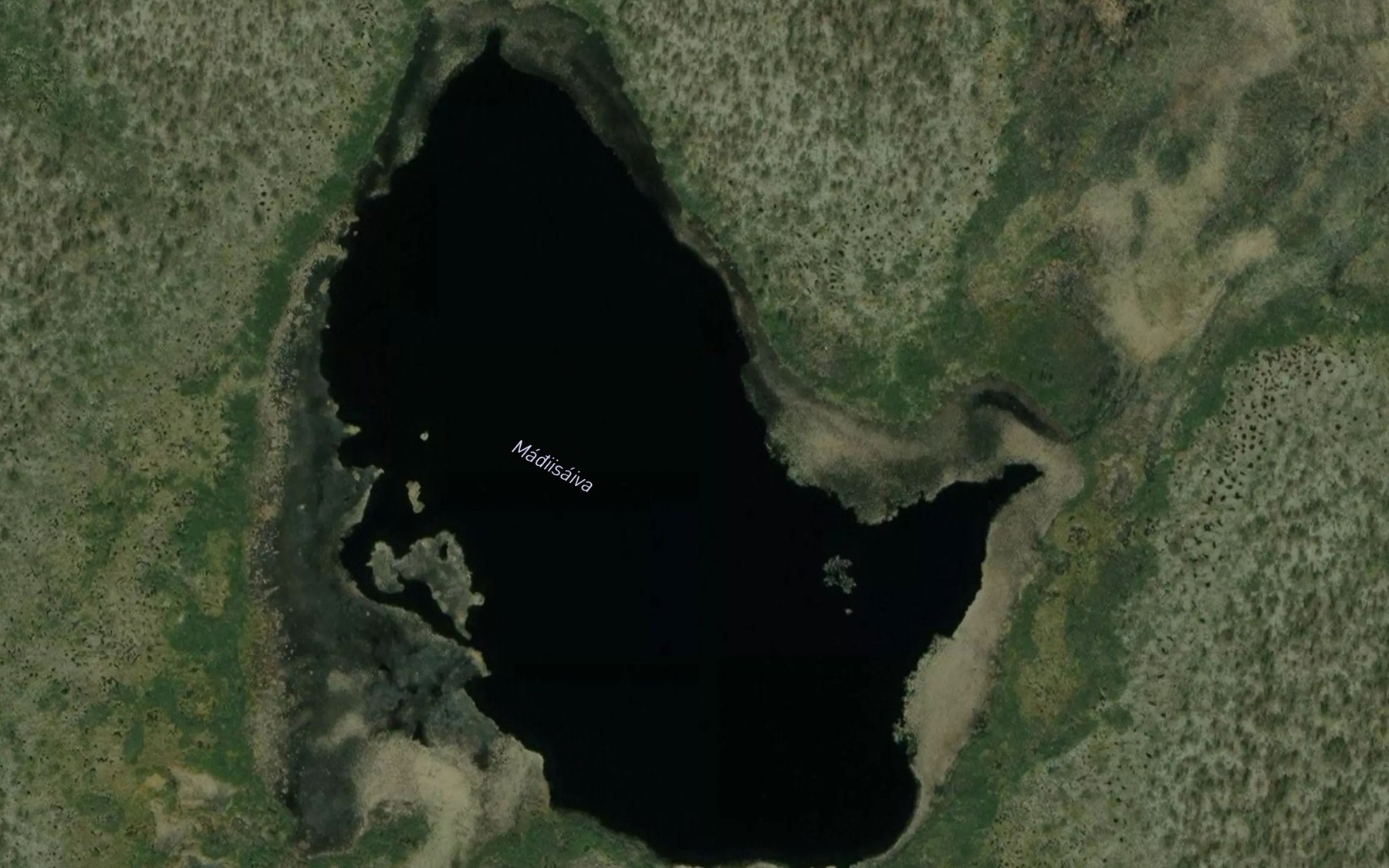 Satellite map of the Magiisaiva