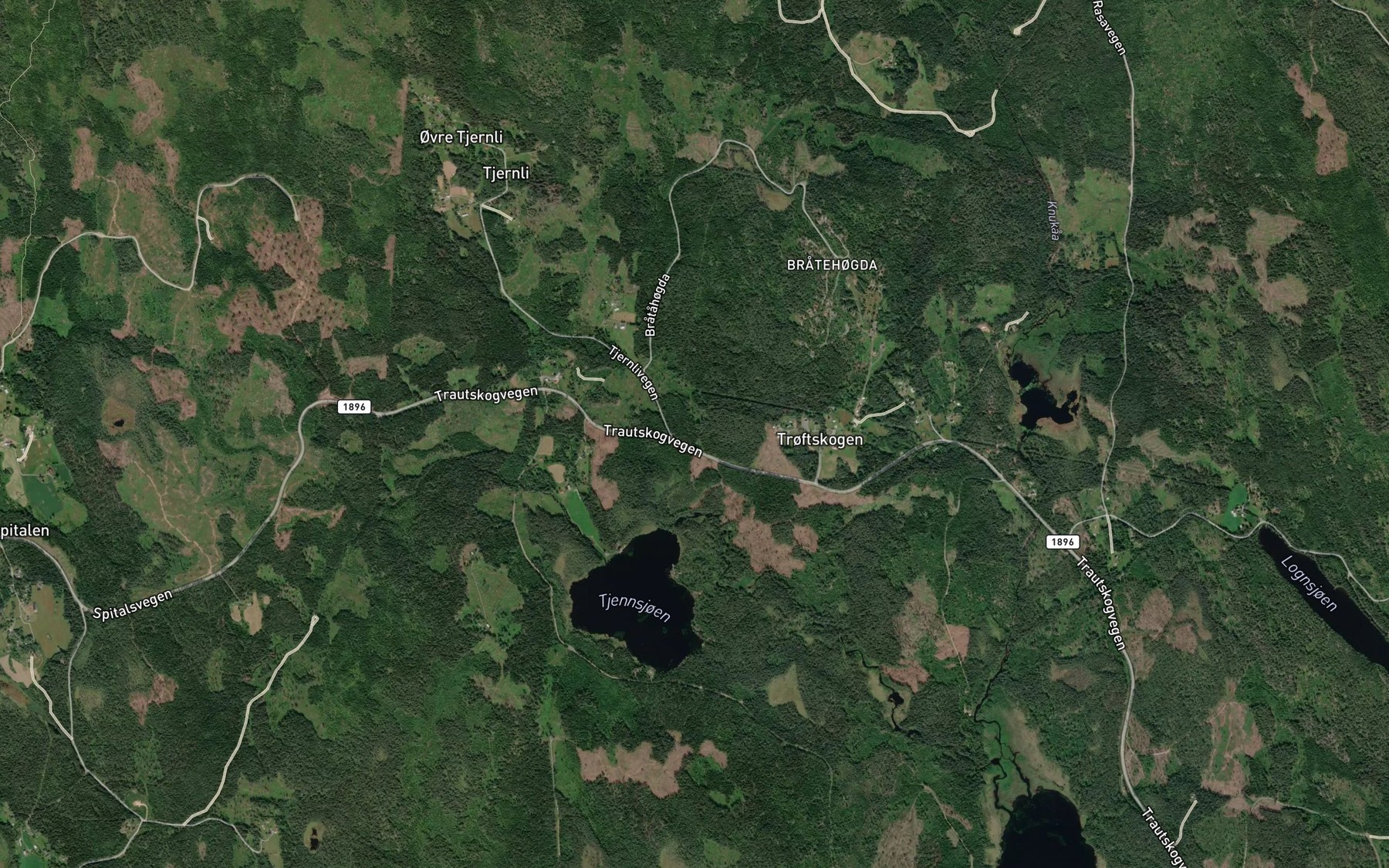 Satellite map of the Maeritsbekken
