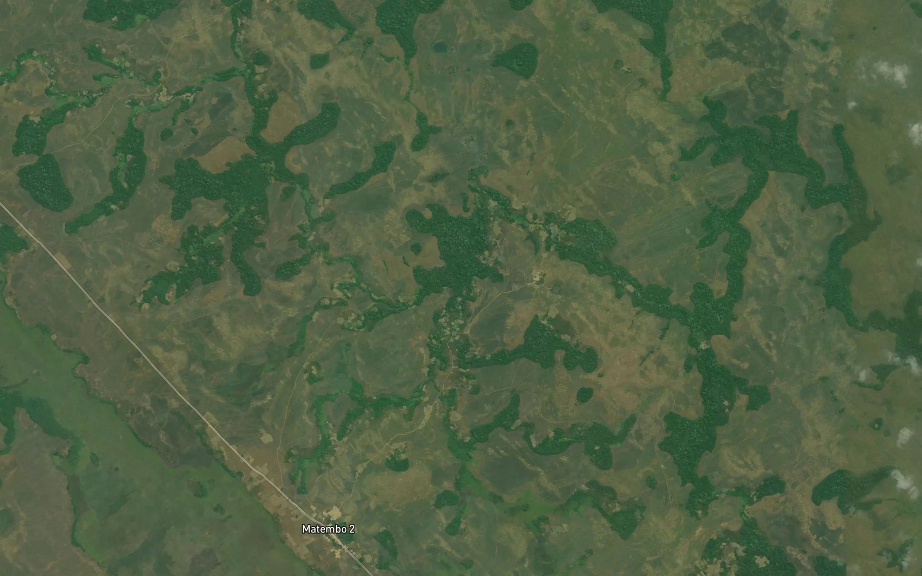 Satellite map of the Mingondo