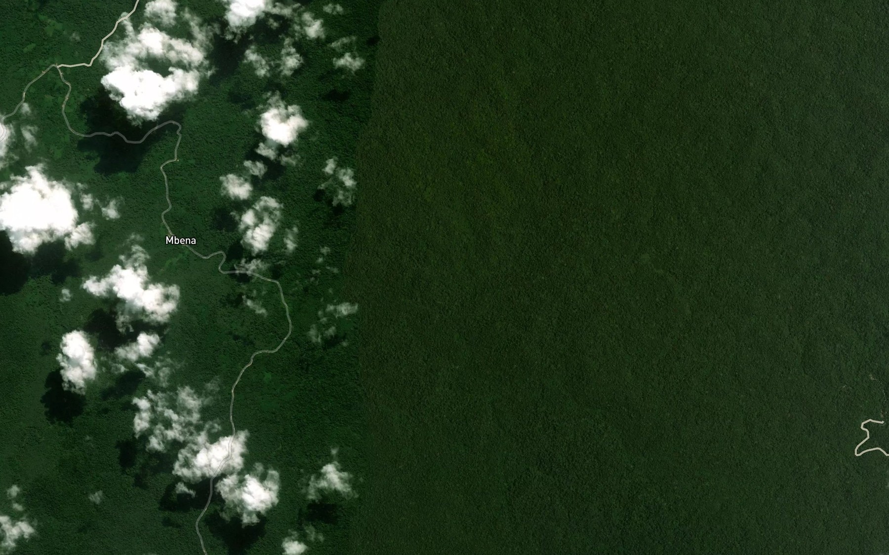 Satellite map of the Kokambi