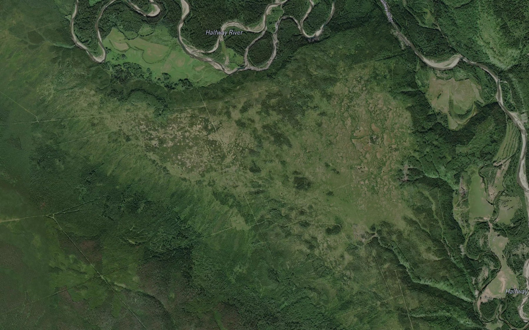 Satellite map of the The Elbow