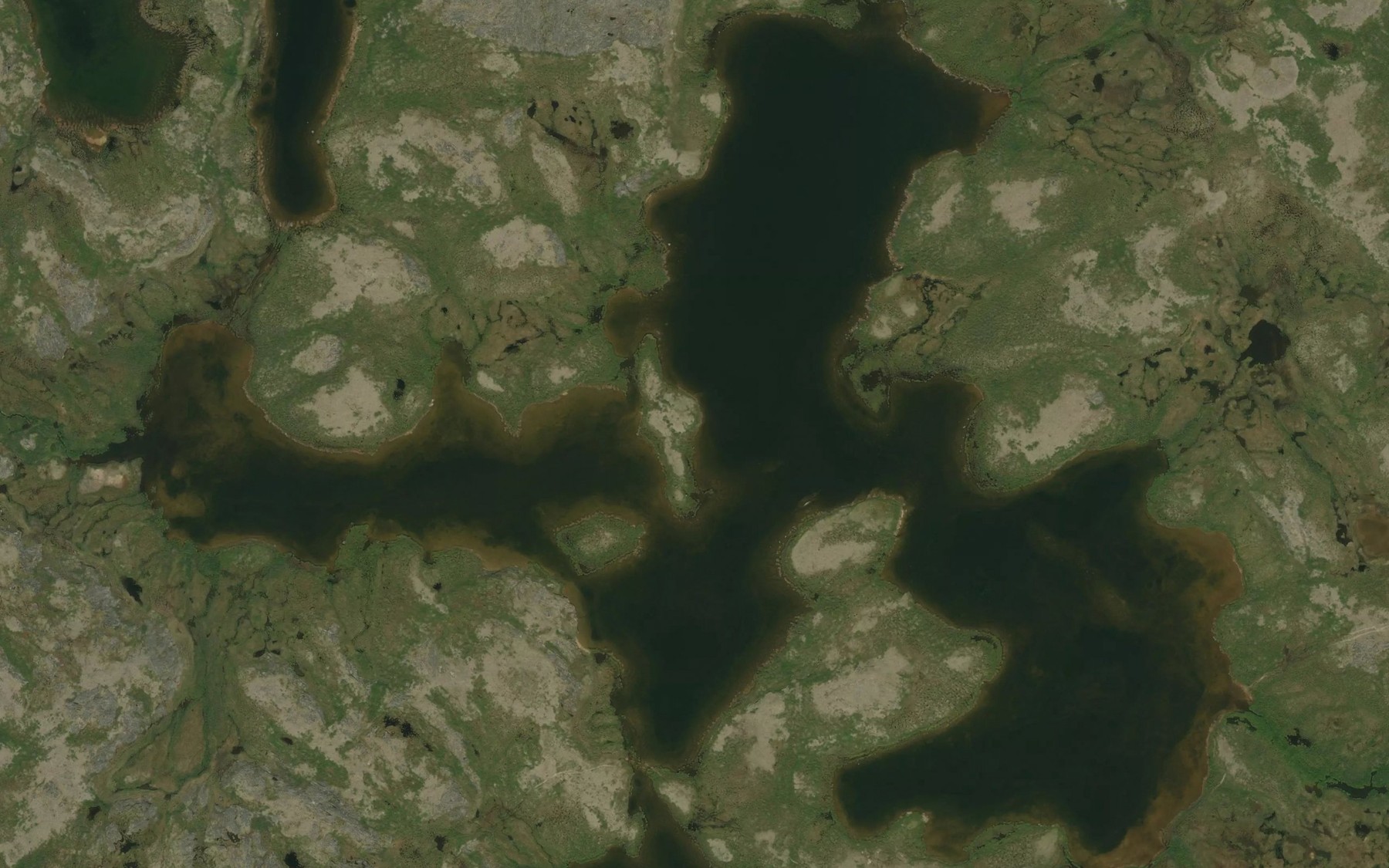 Satellite map of the Lac Tasikutaaq Kangirsulik