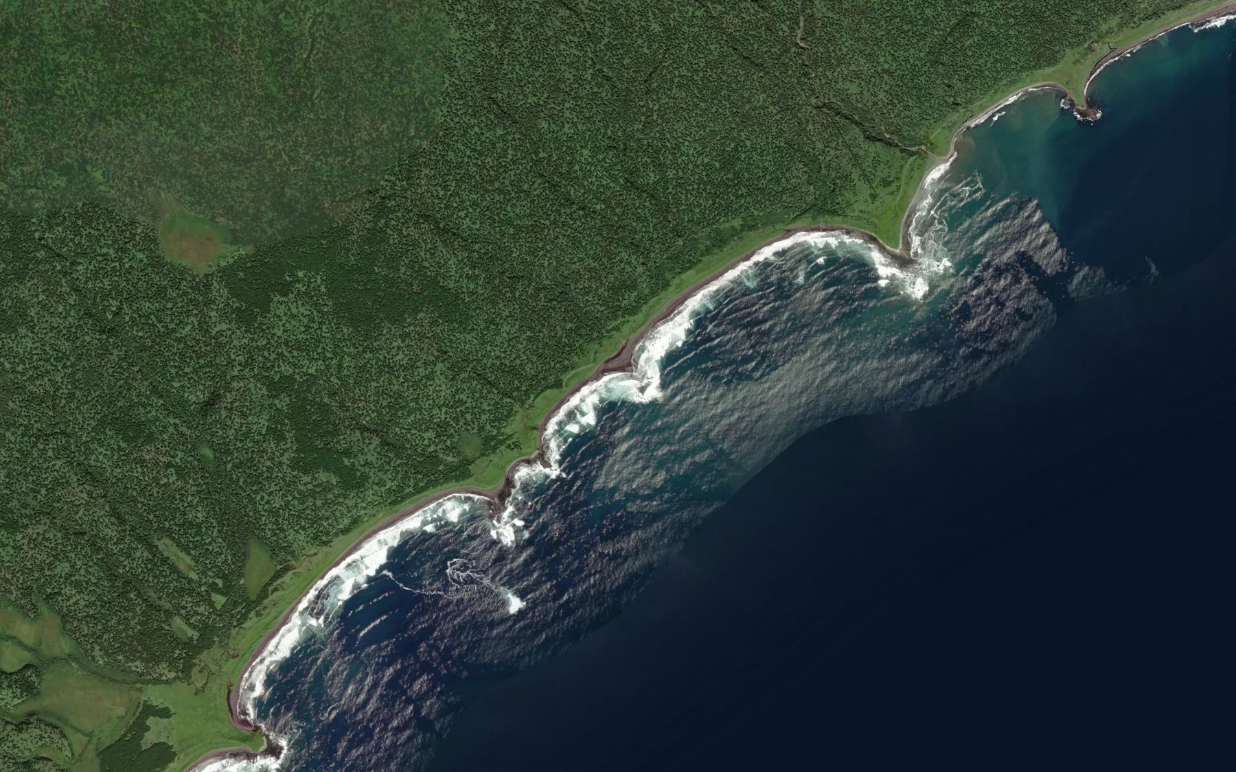 Satellite map of the Otmel' Baklan