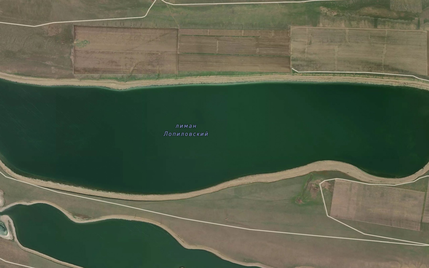 Satellite map of the Liman Lopilovskiy