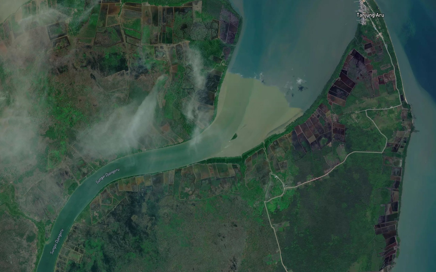 Satellite map of the Sungai Jengeru