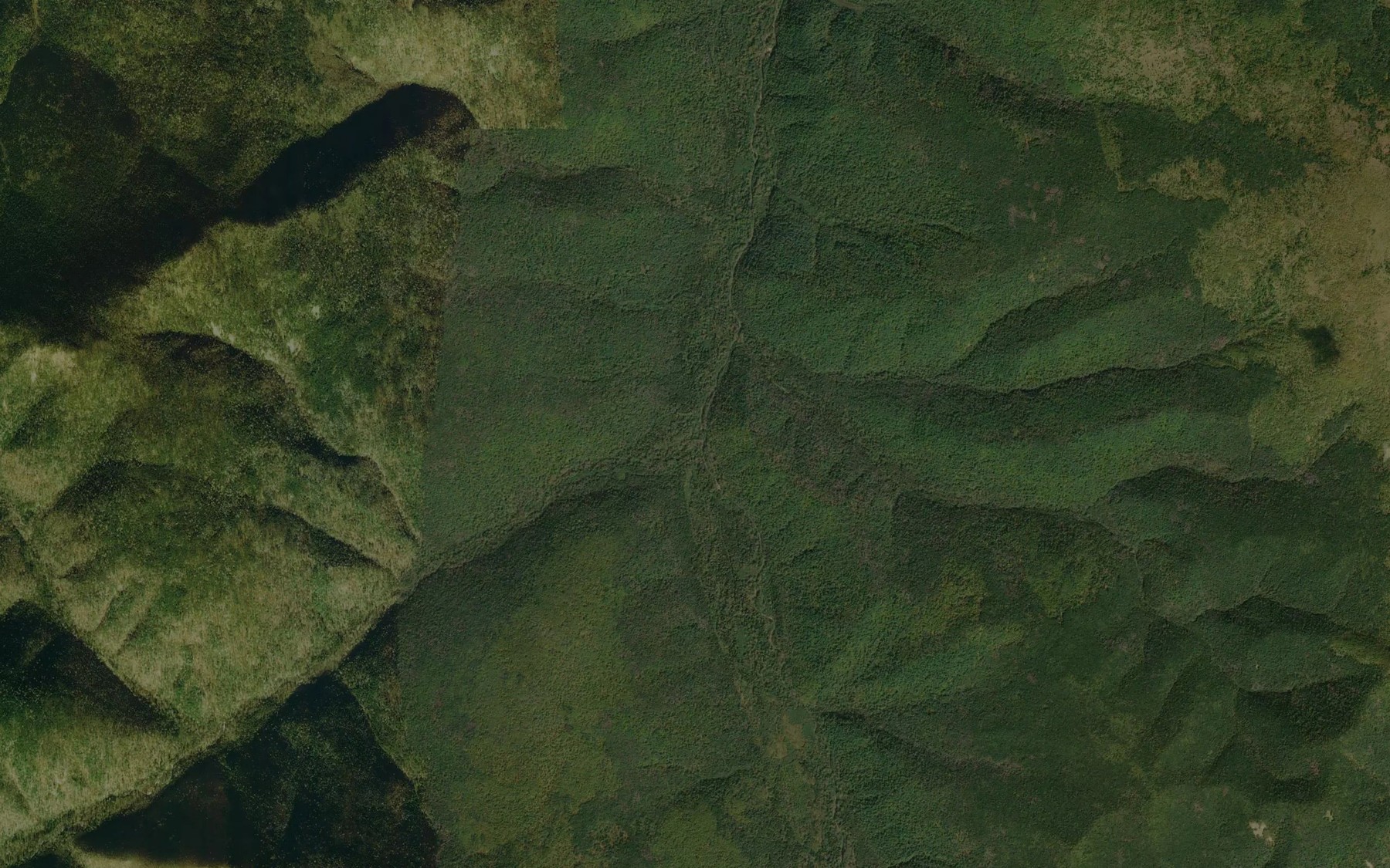 Satellite map of the Malyy Yan