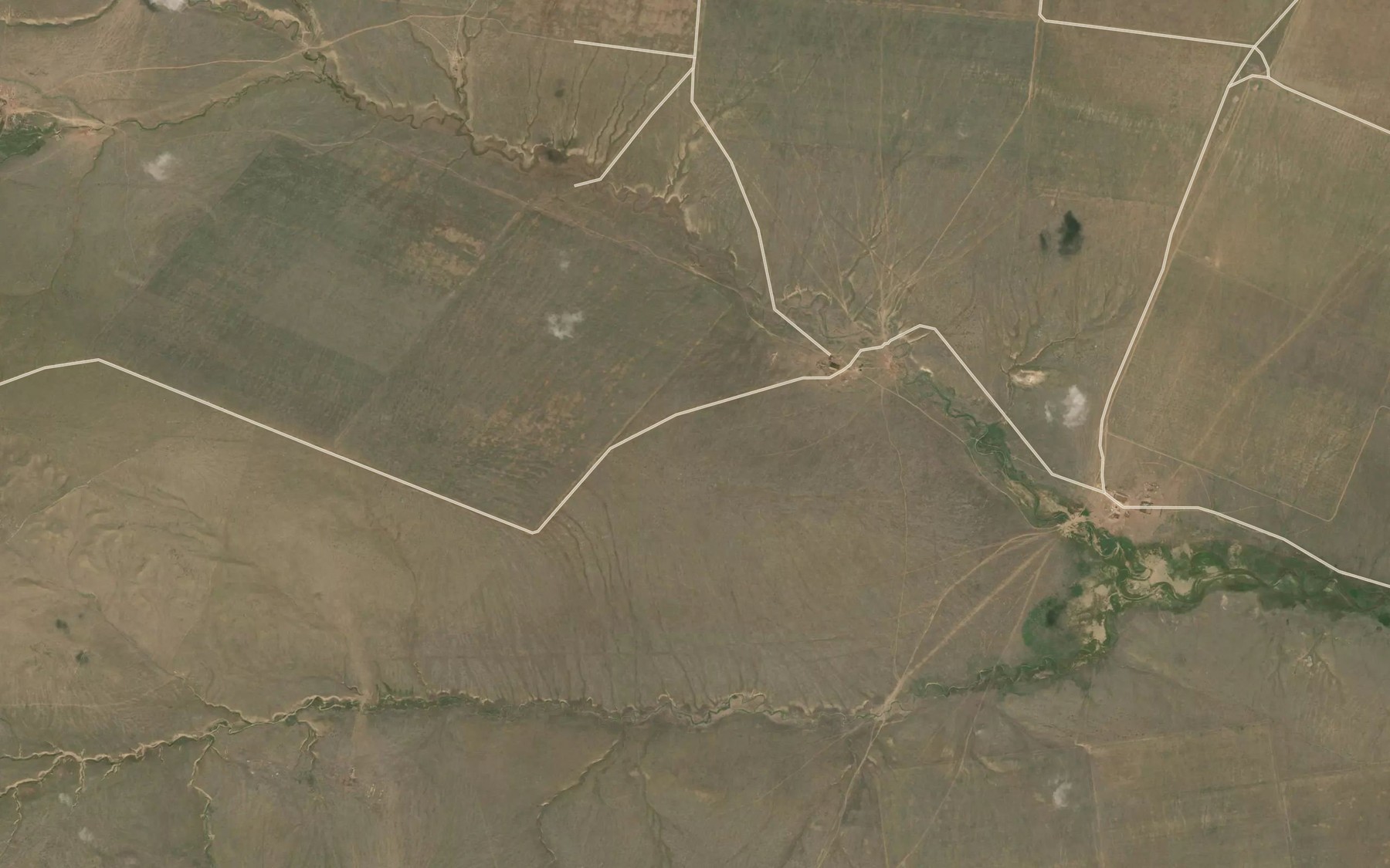 Satellite map of the Balka Bol'shaya Yalmata