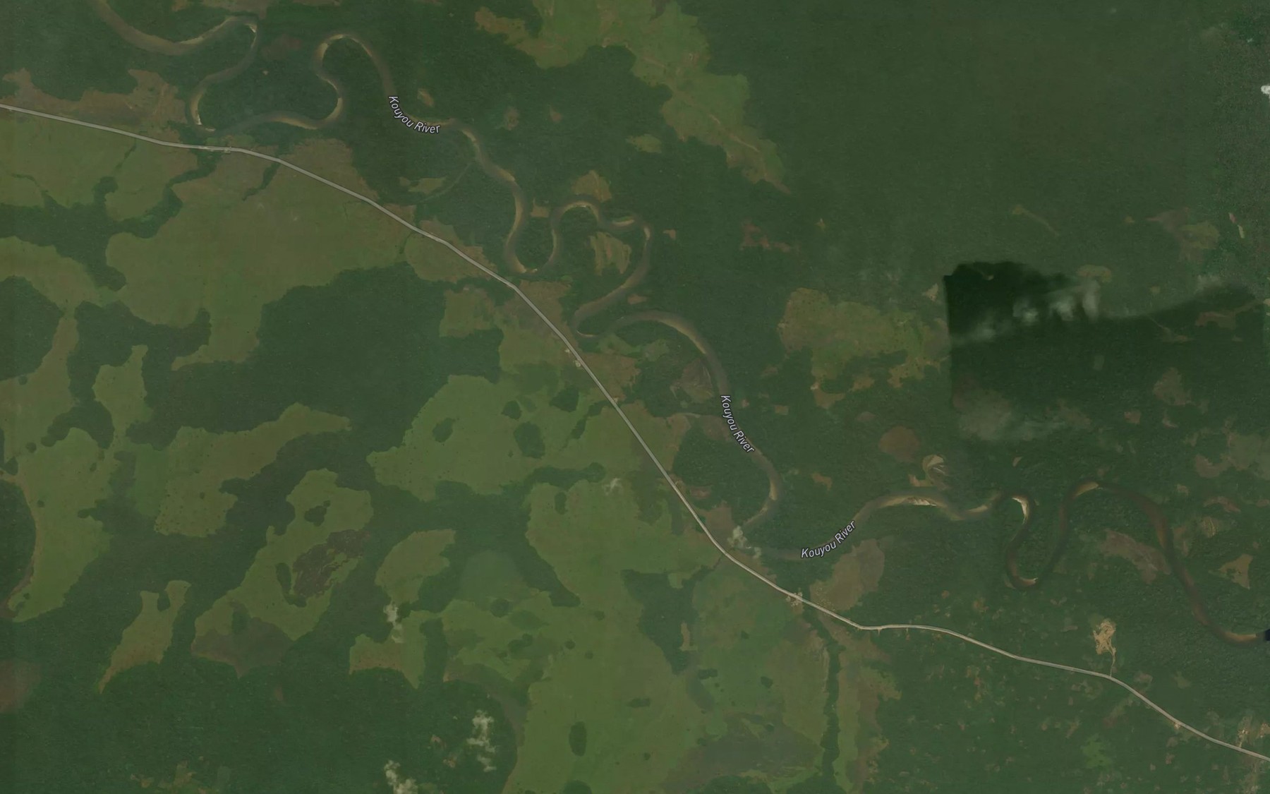 Satellite map of the Eiassa