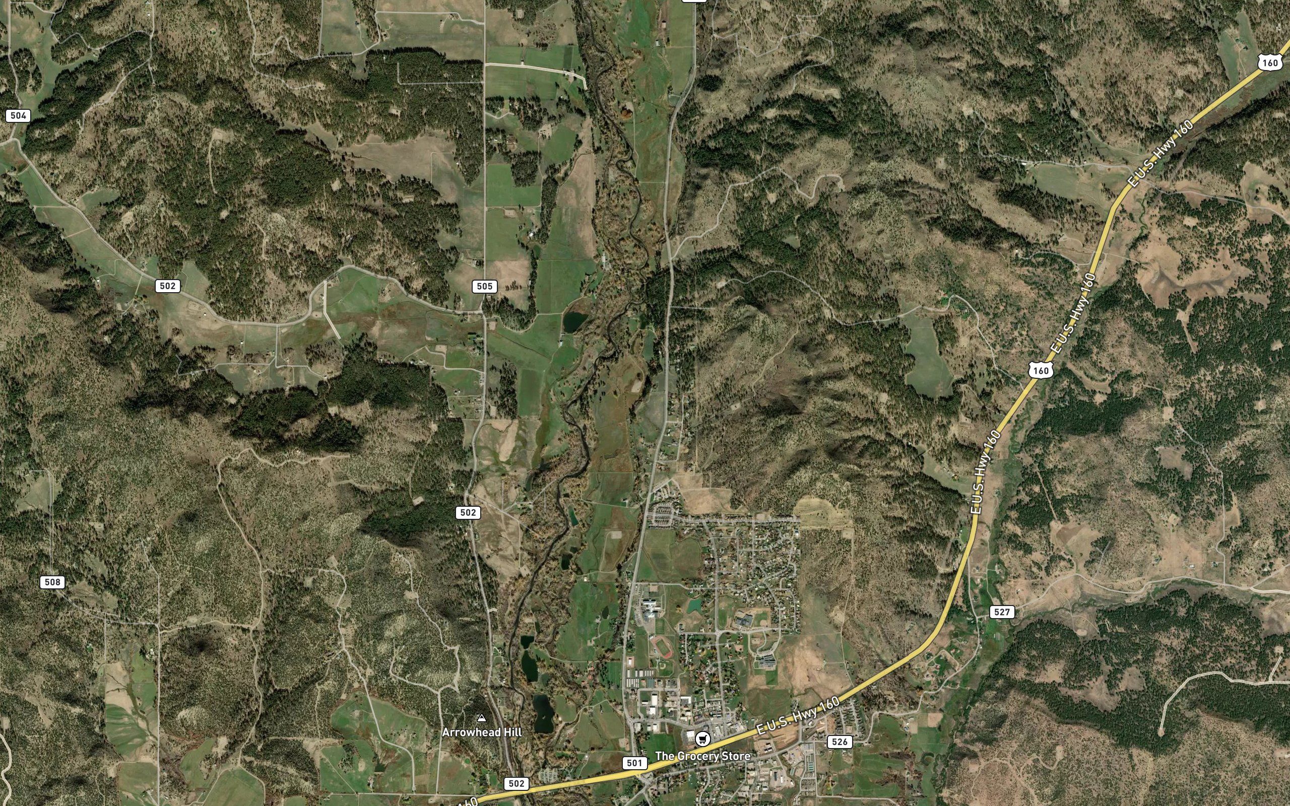 Los Pinos Ditch