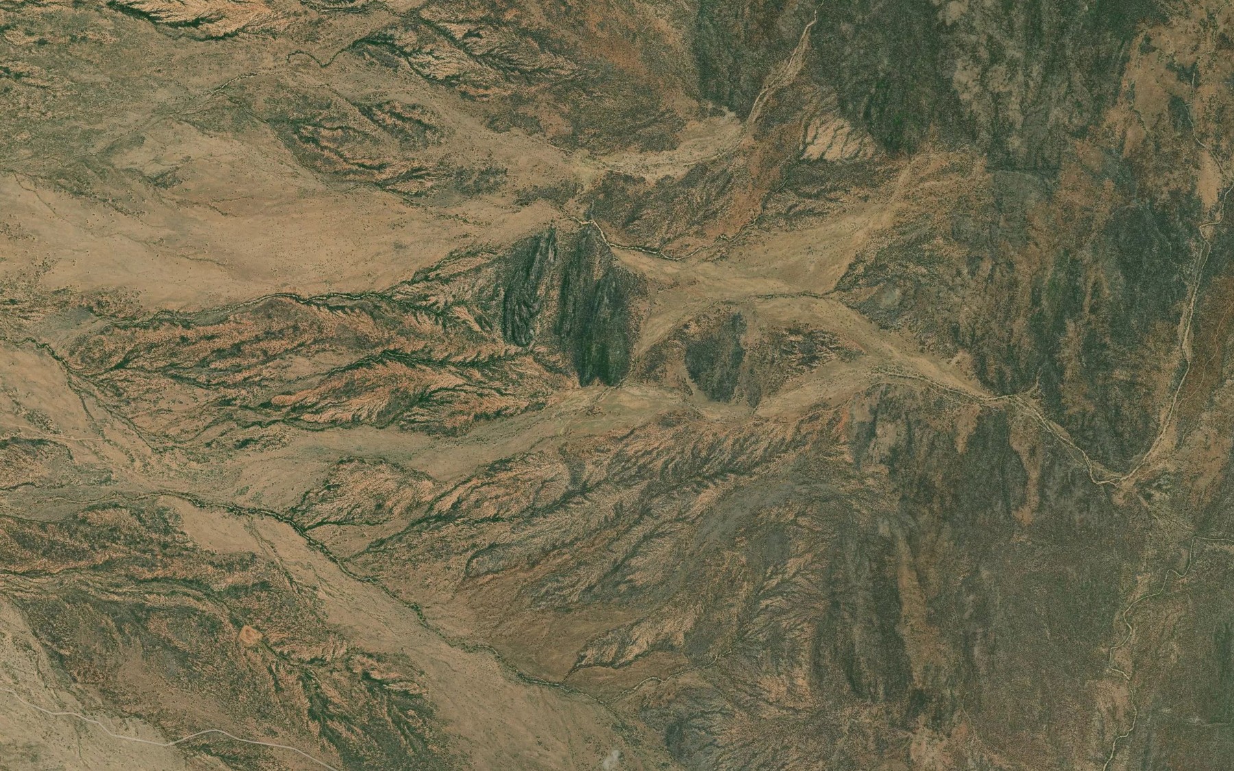 Satellite map of the Ngikasur
