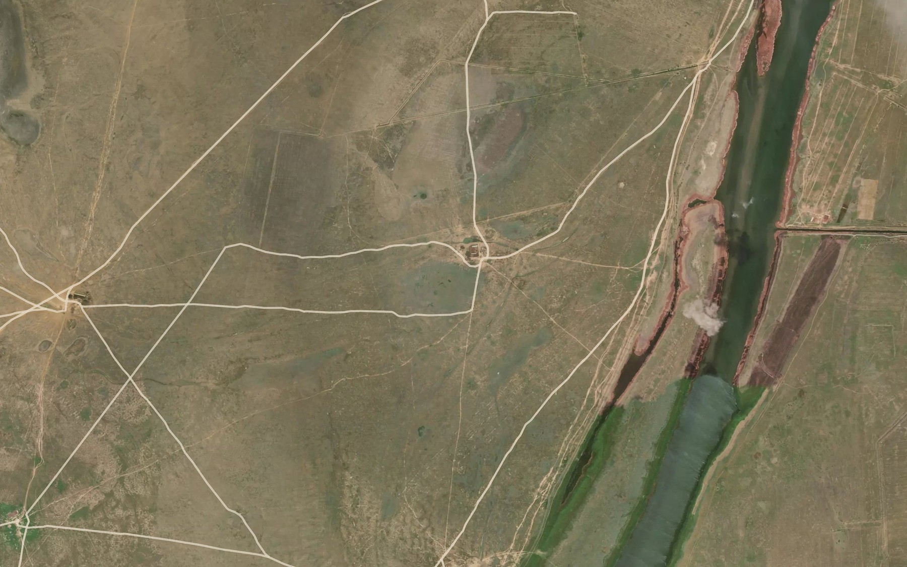 Satellite map of the Ozero Yegunov