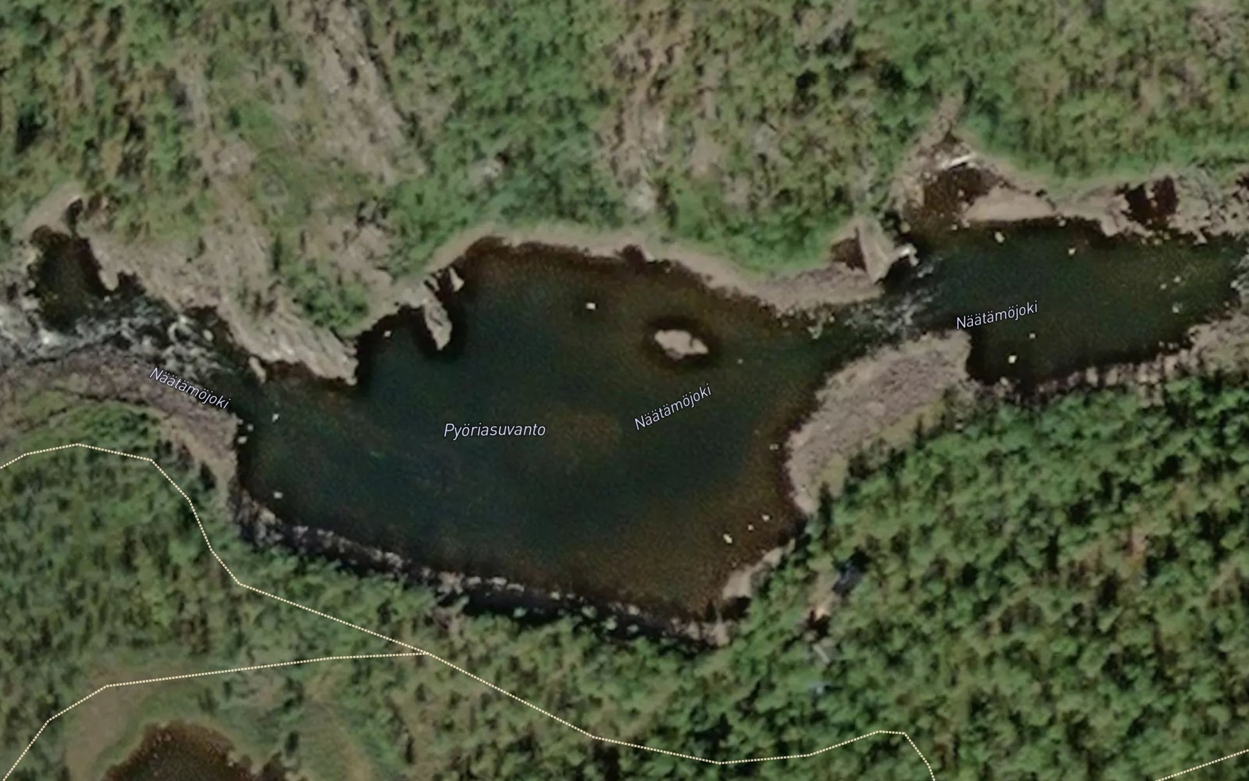 Satellite map of the Jorbbsaav