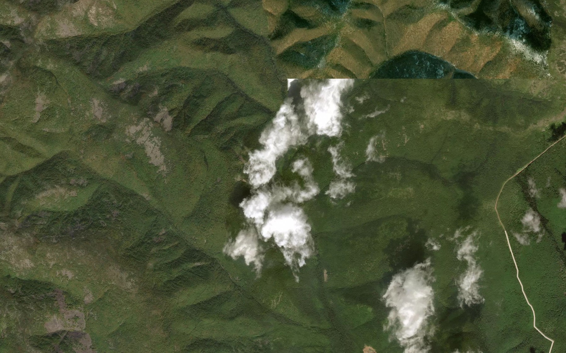 Satellite map of the Vostochnyy