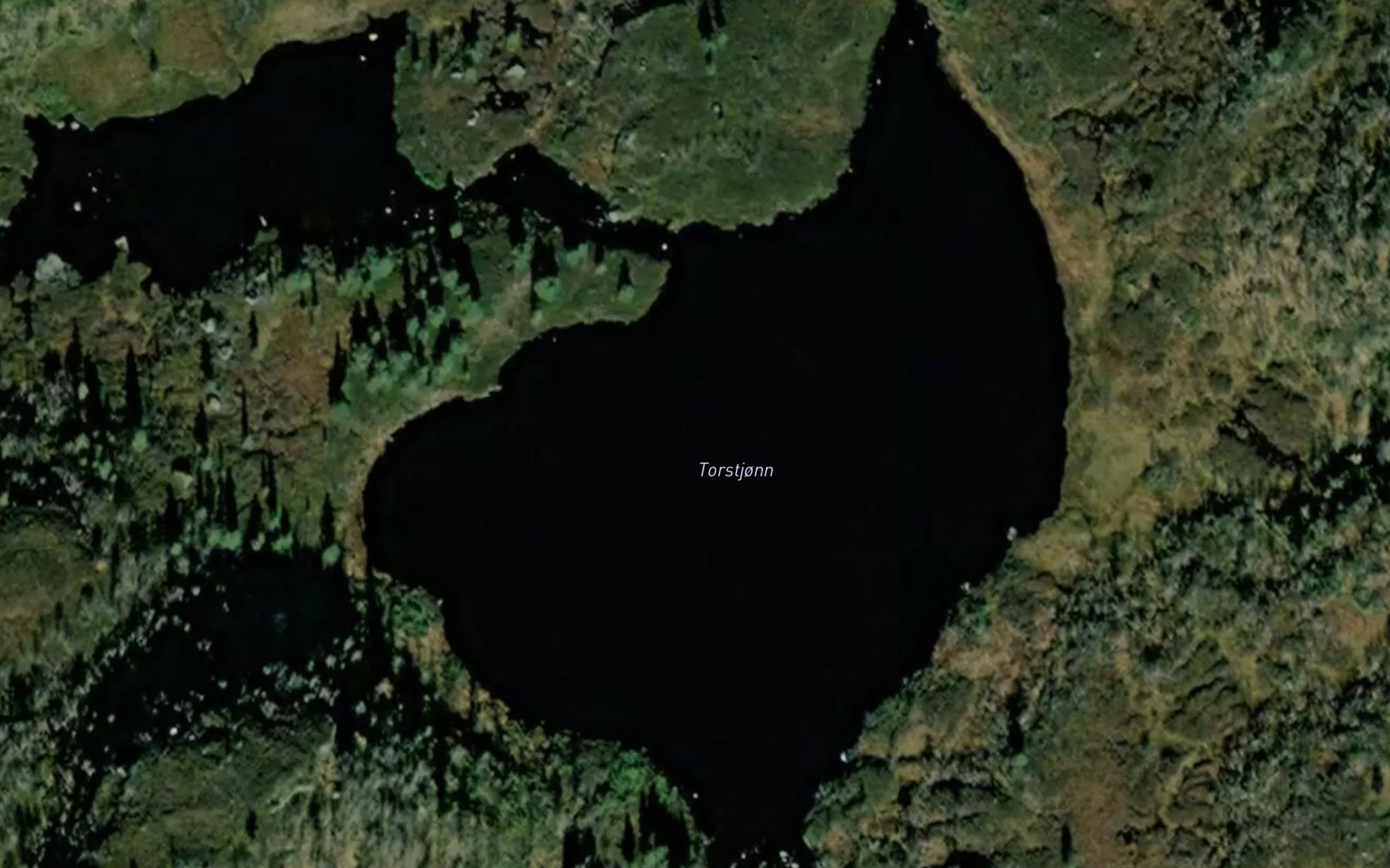 Satellite map of the Torstjorni