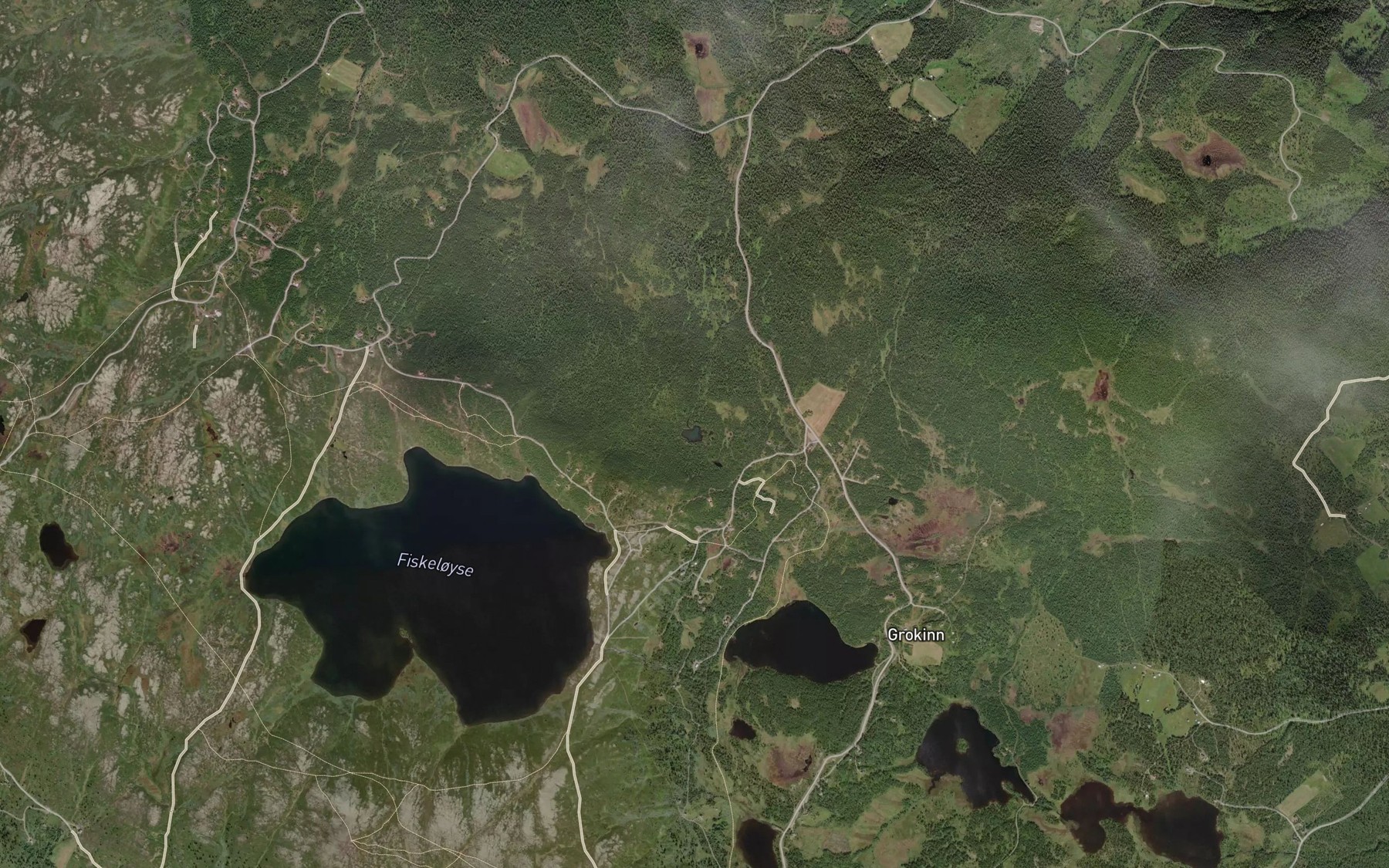 Satellite map of the Markatjedn