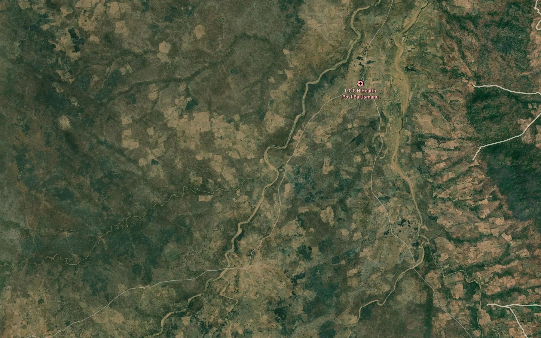 Satellite map of the RiverGedi