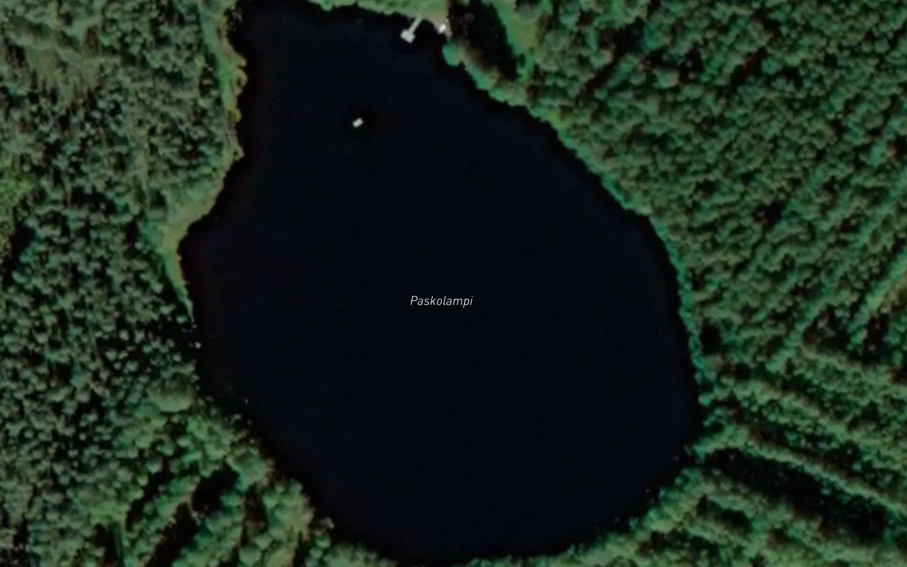 Satellite map of the Paskolampi