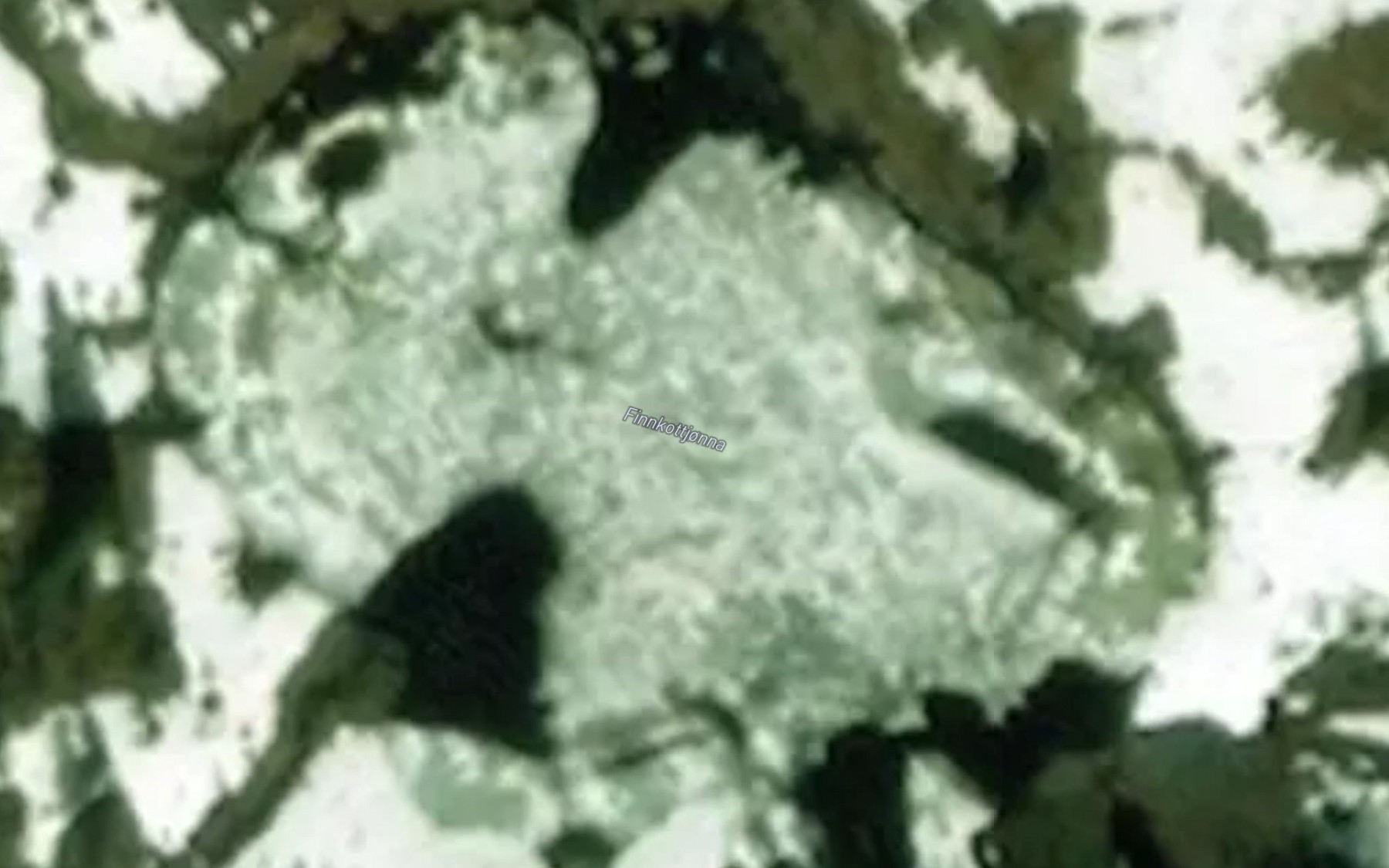 Satellite map of the Finnkottjonna