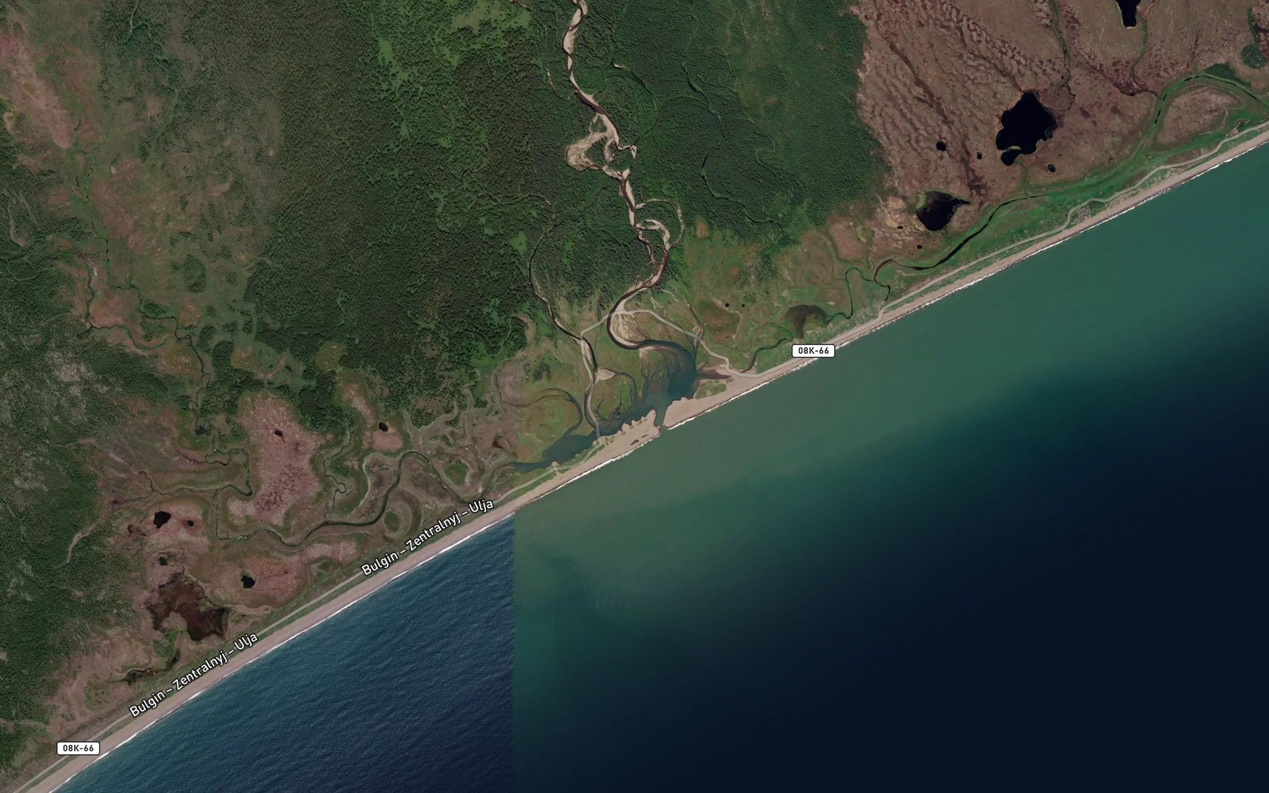 Satellite map of the Chil'chikan