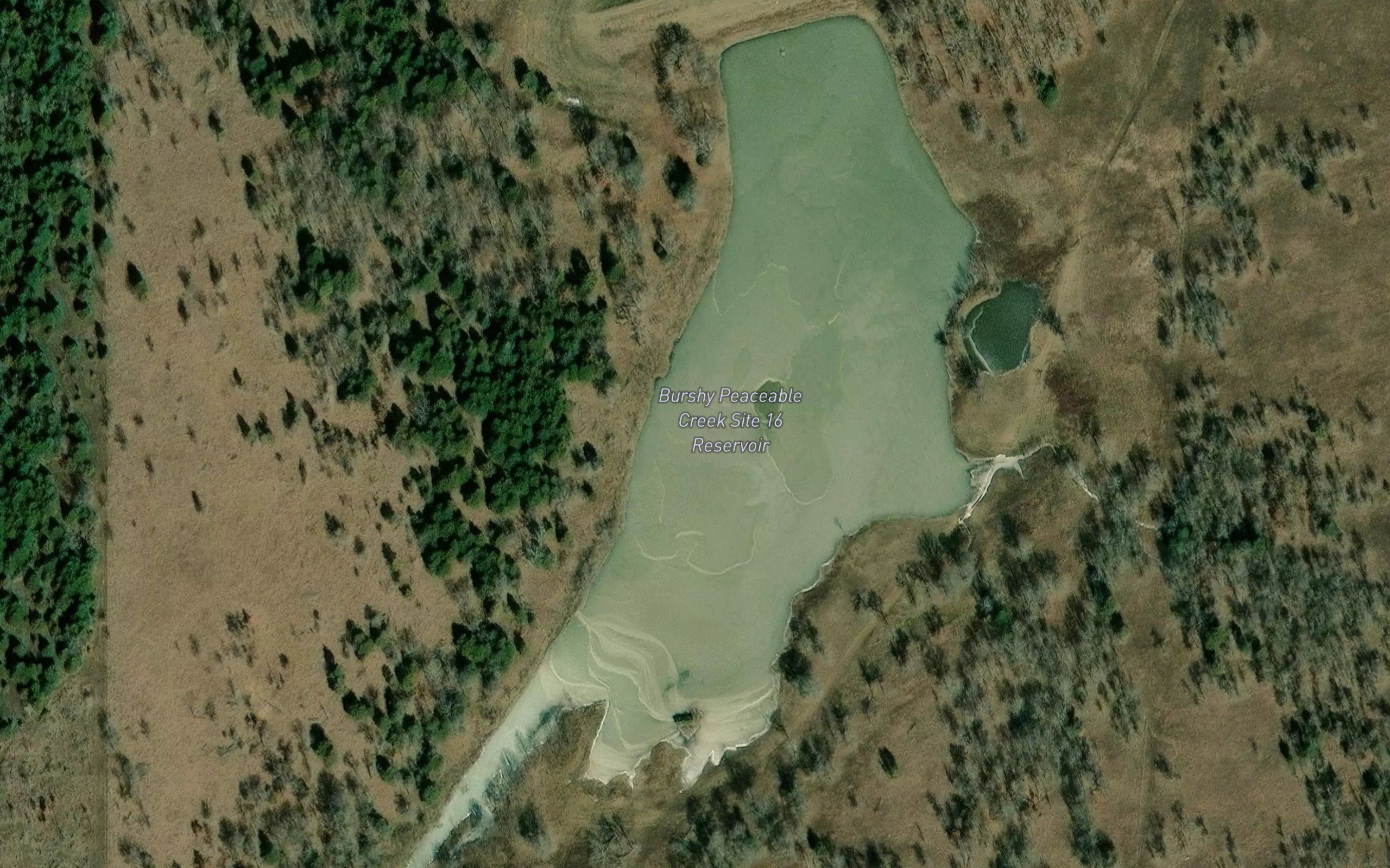 Burshy Peaceable Creek Site 16 Reservoir