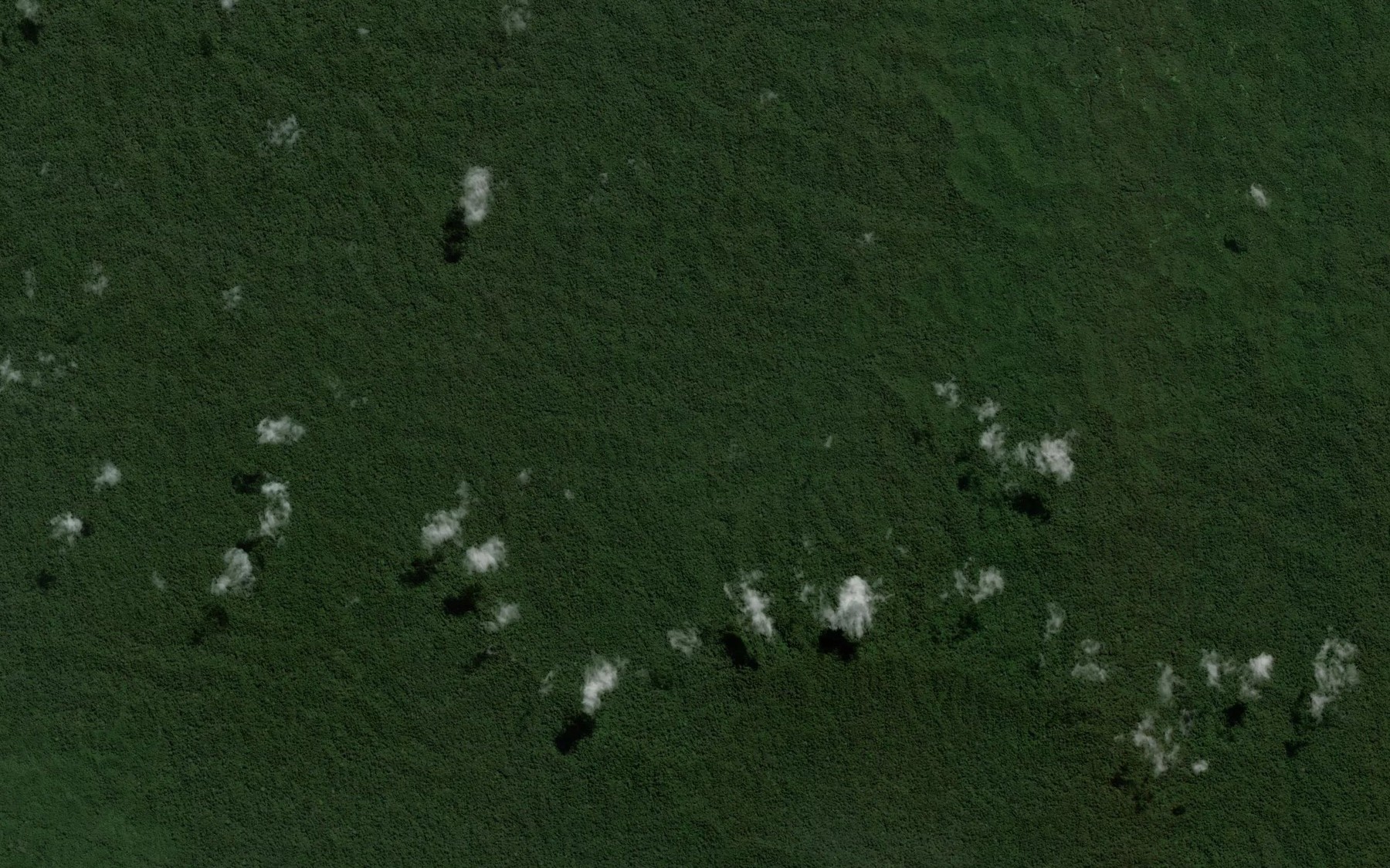 Satellite map of the Hulu Sungai Ngemah