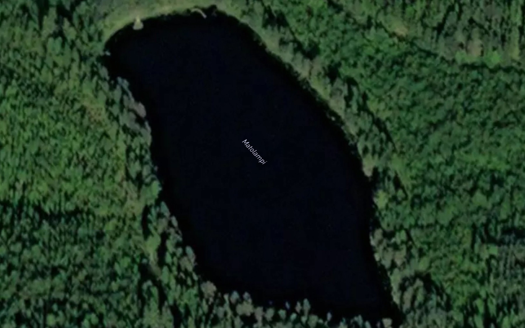 Satellite map of the Matolampi