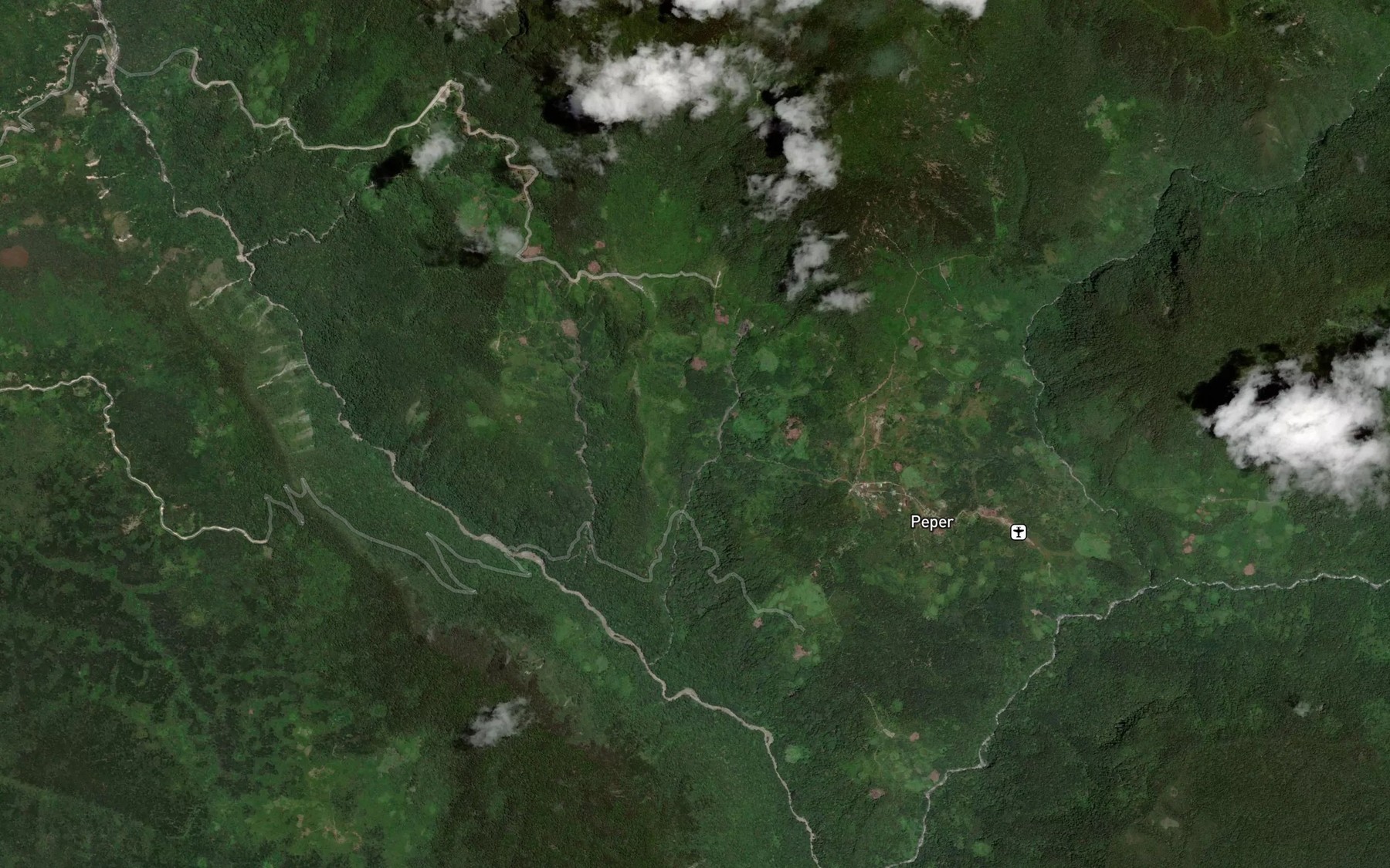 Satellite map of the Imur