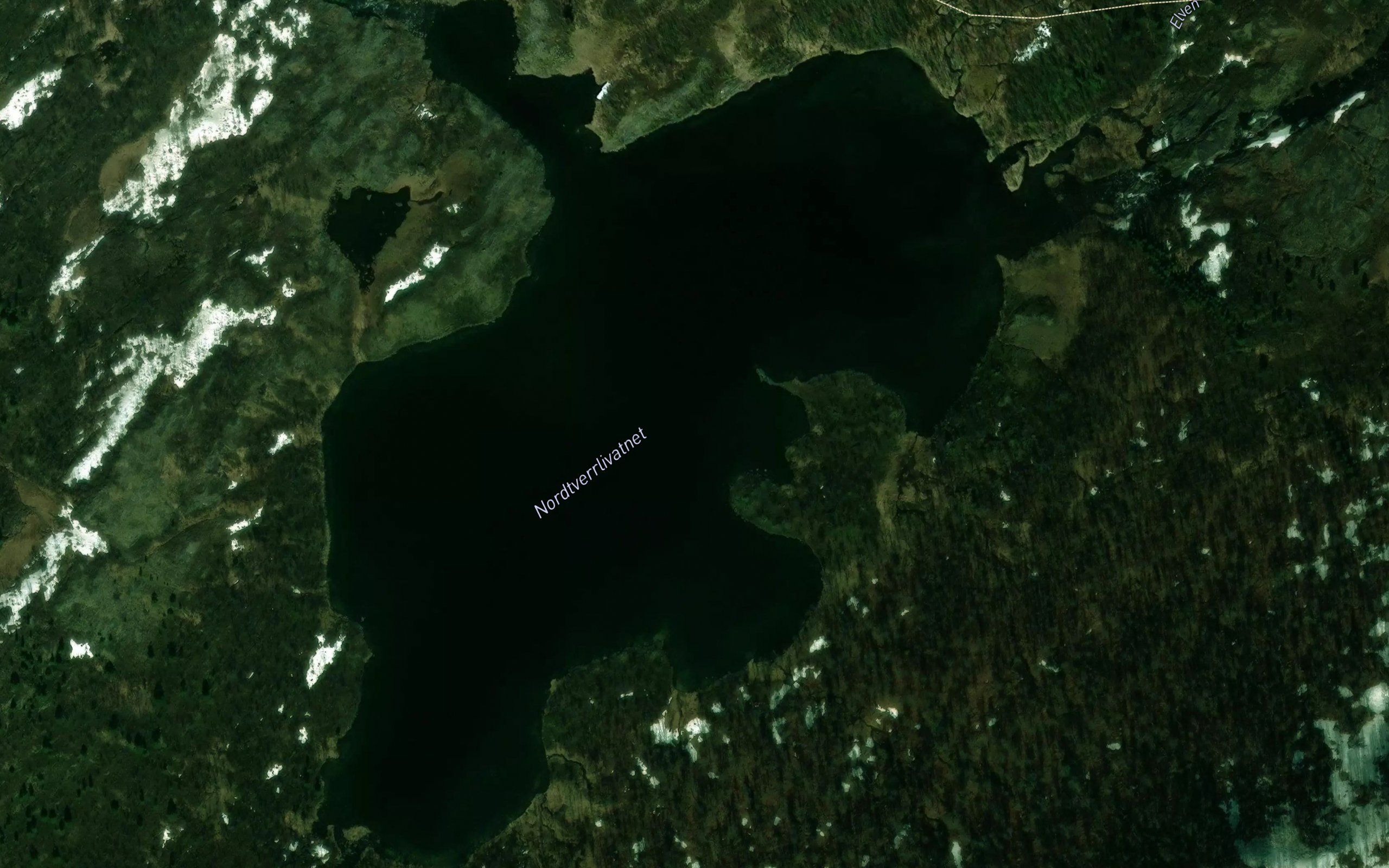 Tverrlivatnet,nordre