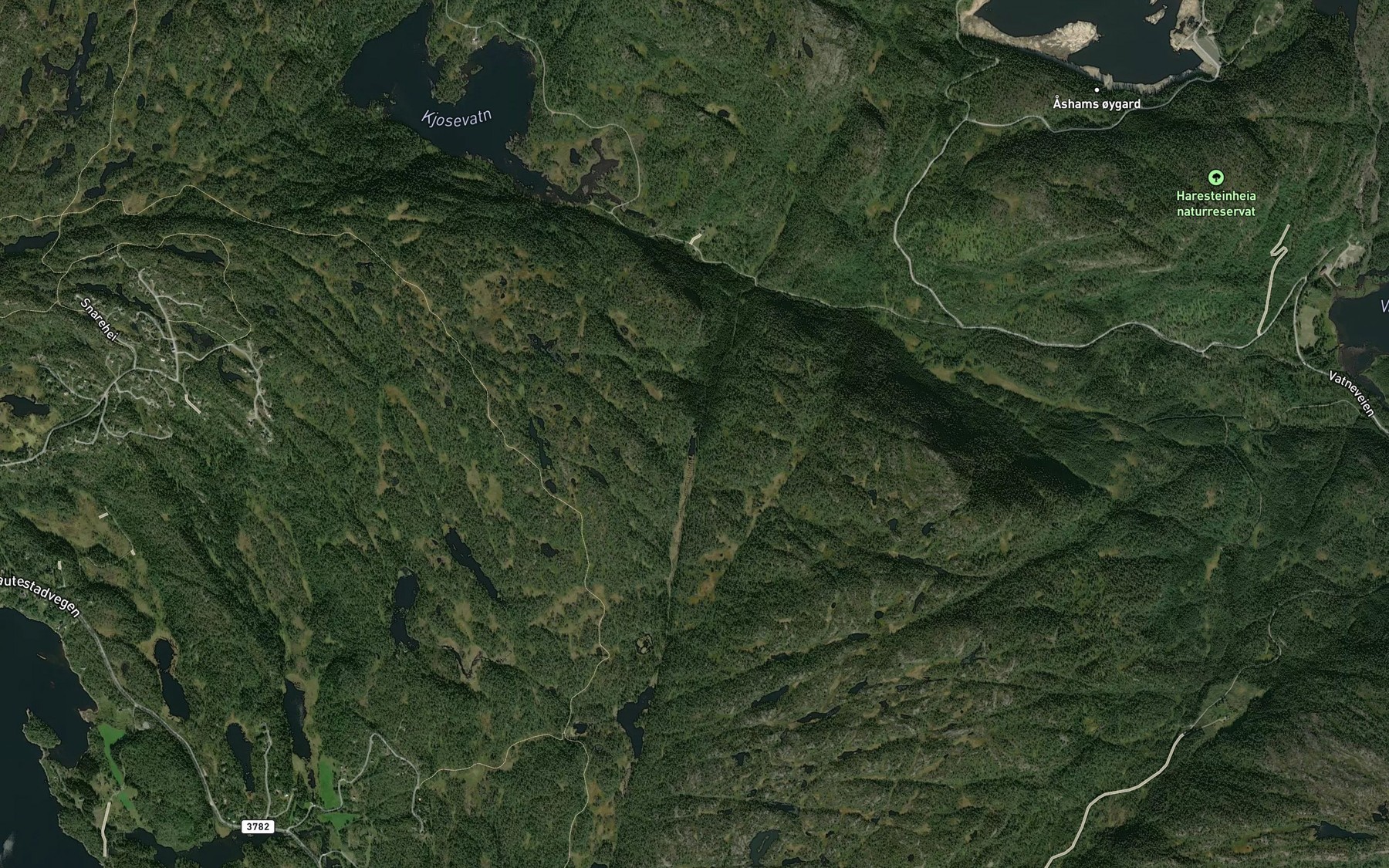 Satellite map of the Stavdalstjonn
