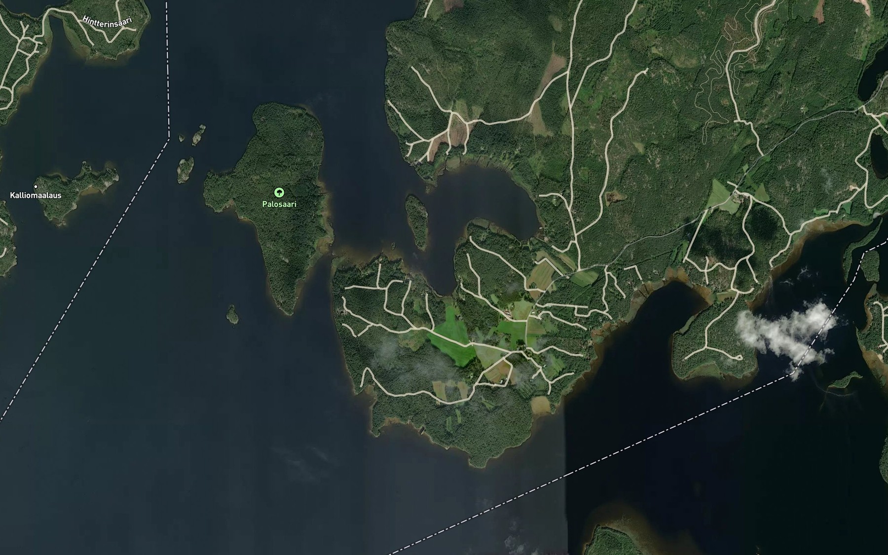 Satellite map of the Kierinlahti