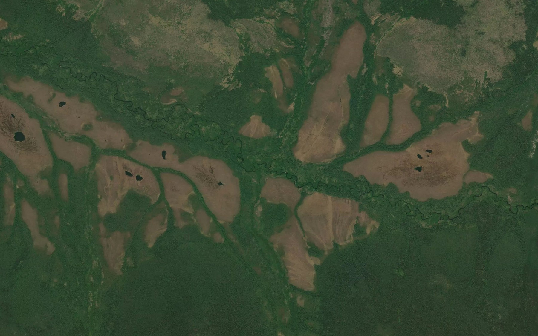 Satellite map of the Unal'din
