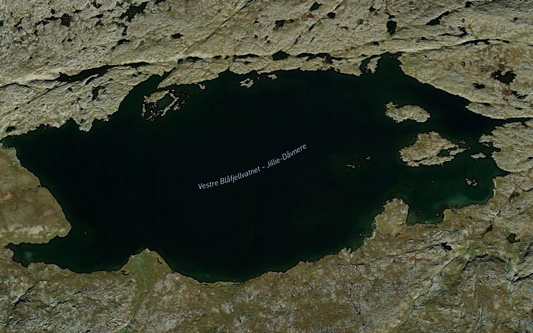 Satellite map of the Jillie-Davnere