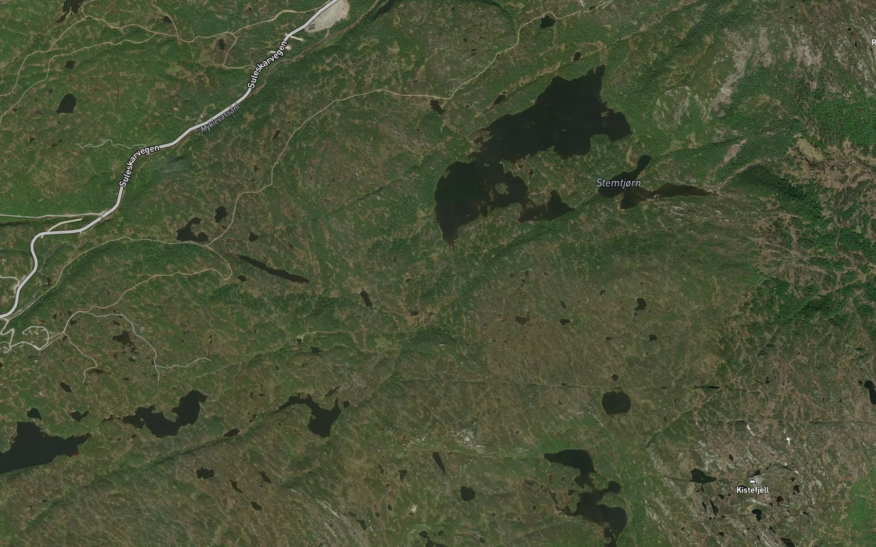 Satellite map of the Brussebekken