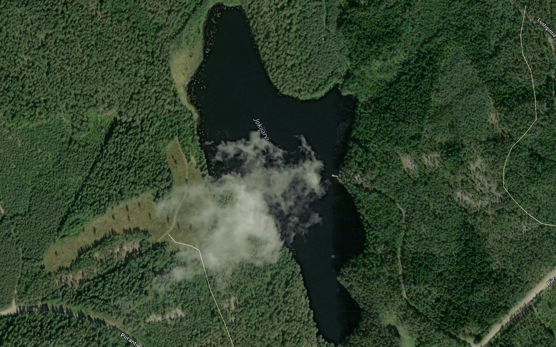 Satellite map of the Jokijarvi